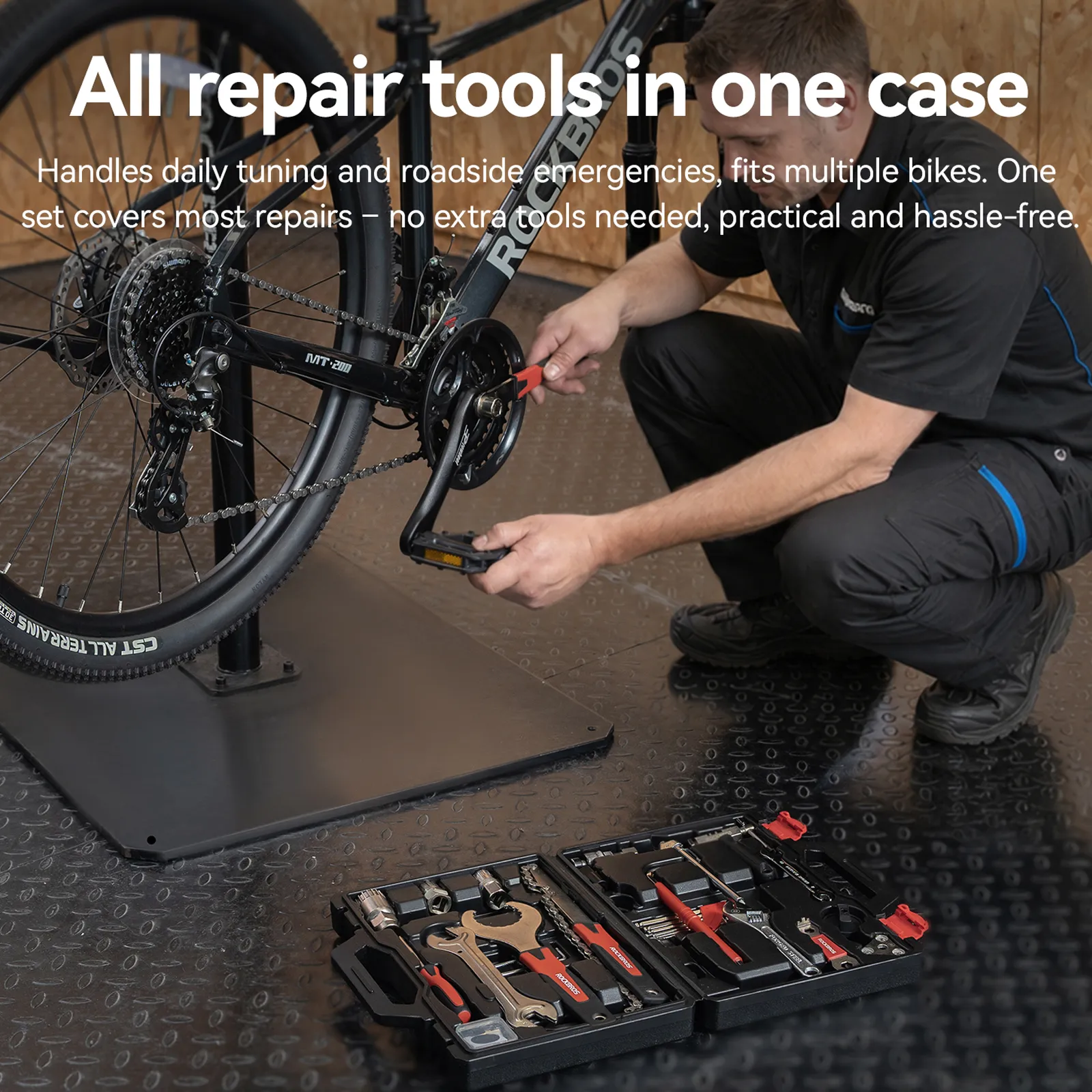 22-in-1 Compact Bike Multi Tool Repair Kit for MTB & Road Bikes - Image 4