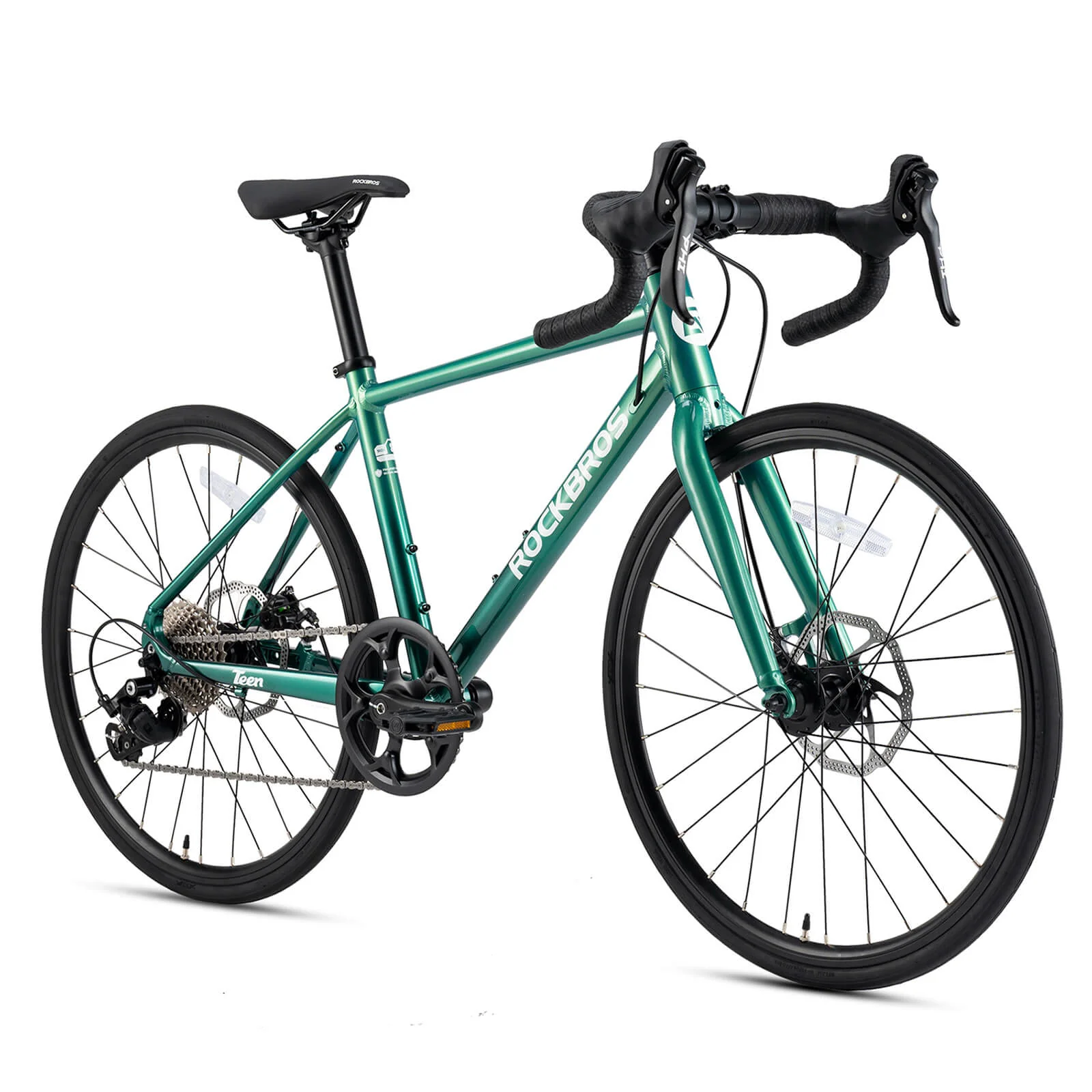 22 Inch Teen Road Bike with Disc Brakes and Gears - Image 2