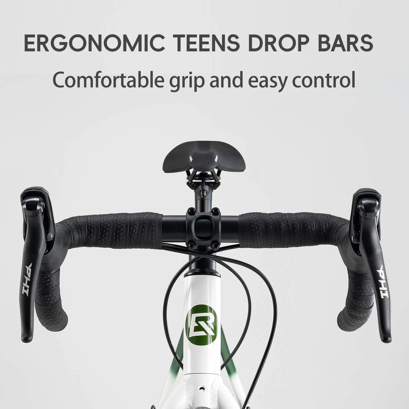 22 Inch Teen Road Bike with Disc Brakes and Gears - Image 3
