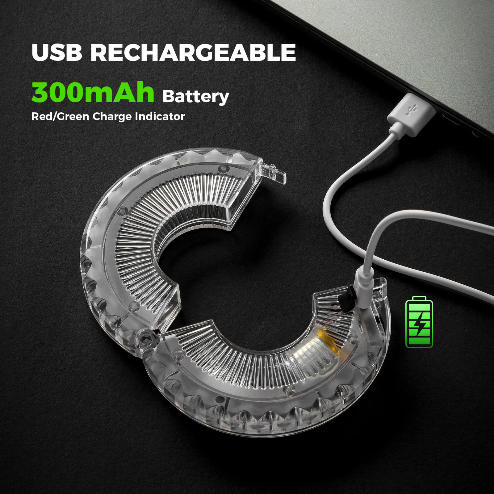 7-Colour LED Bicycle Hub Lights Rechargeable Night Safety - Image 16
