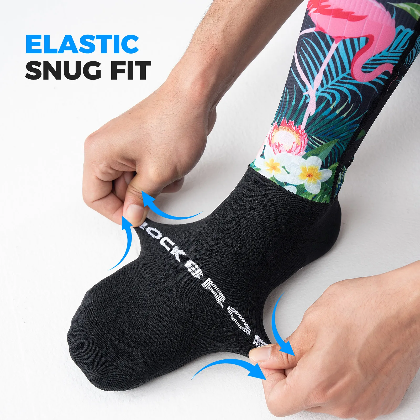 Aero Compression Cycling Socks Printed Performance Fit - Image 27