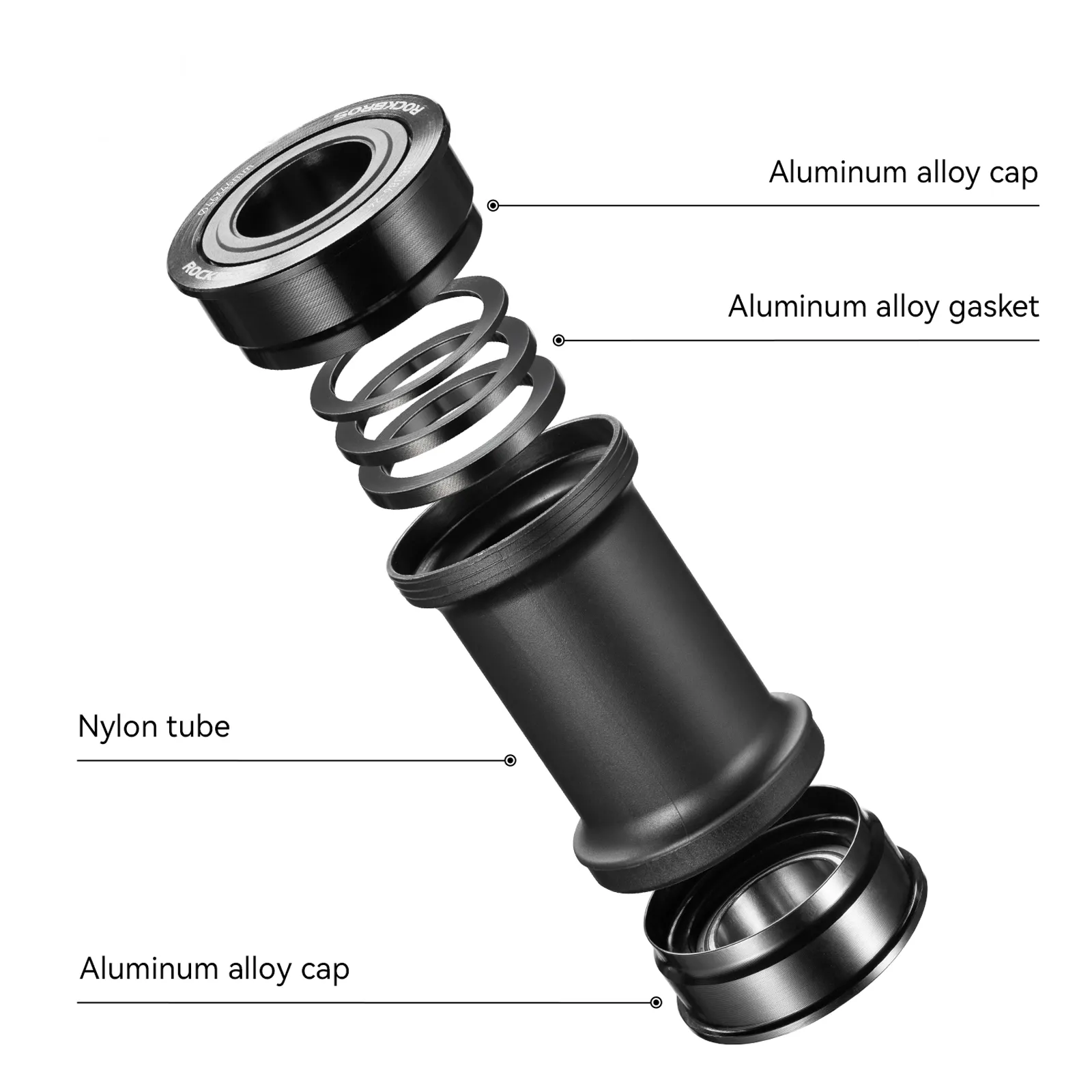 Aluminium Alloy Bicycle Bottom Bracket Sealed Bearing - Image 2