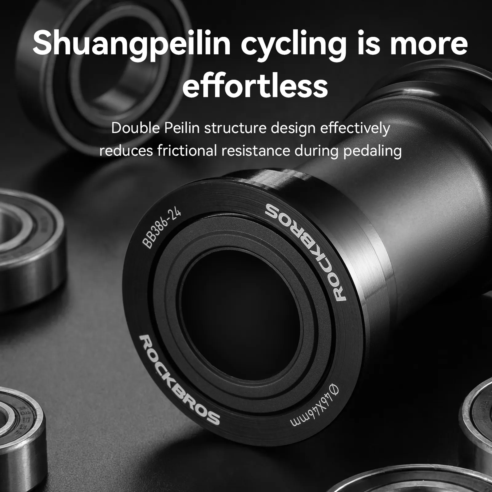Aluminium Alloy Bicycle Bottom Bracket Sealed Bearing - Image 6
