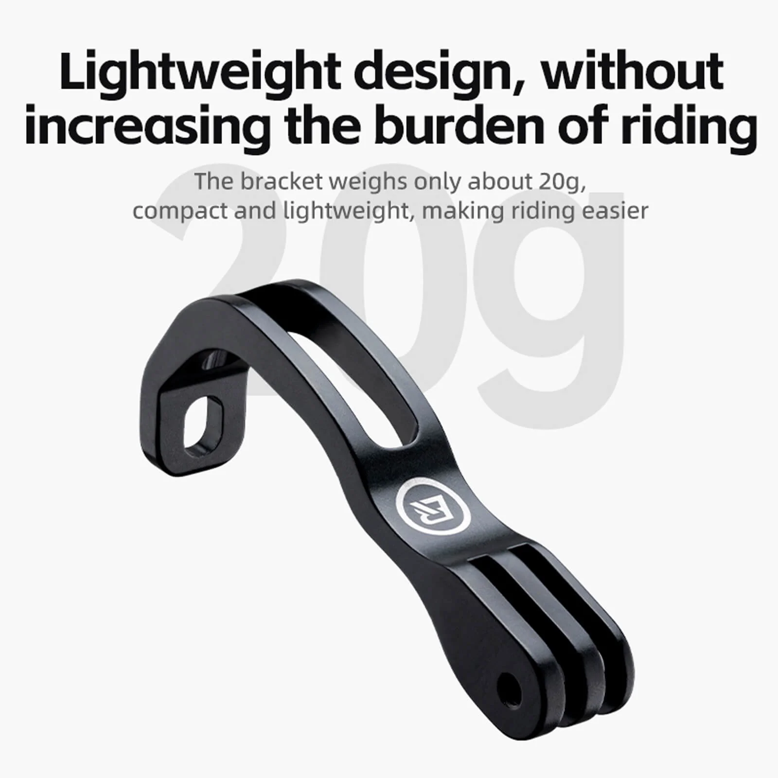 Aluminium Alloy Front Fork Light Mount for Brompton and Folding Bikes - Image 2