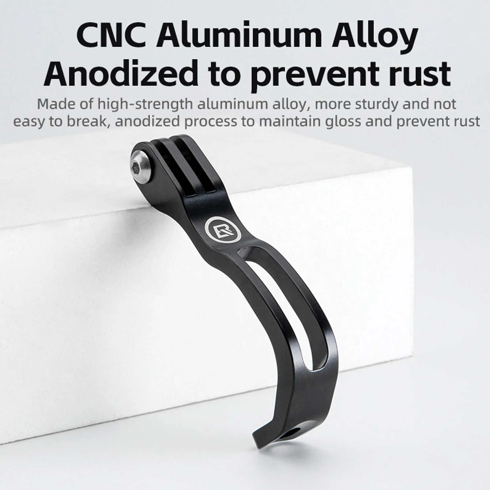 Aluminium Alloy Front Fork Light Mount for Brompton and Folding Bikes - Image 3