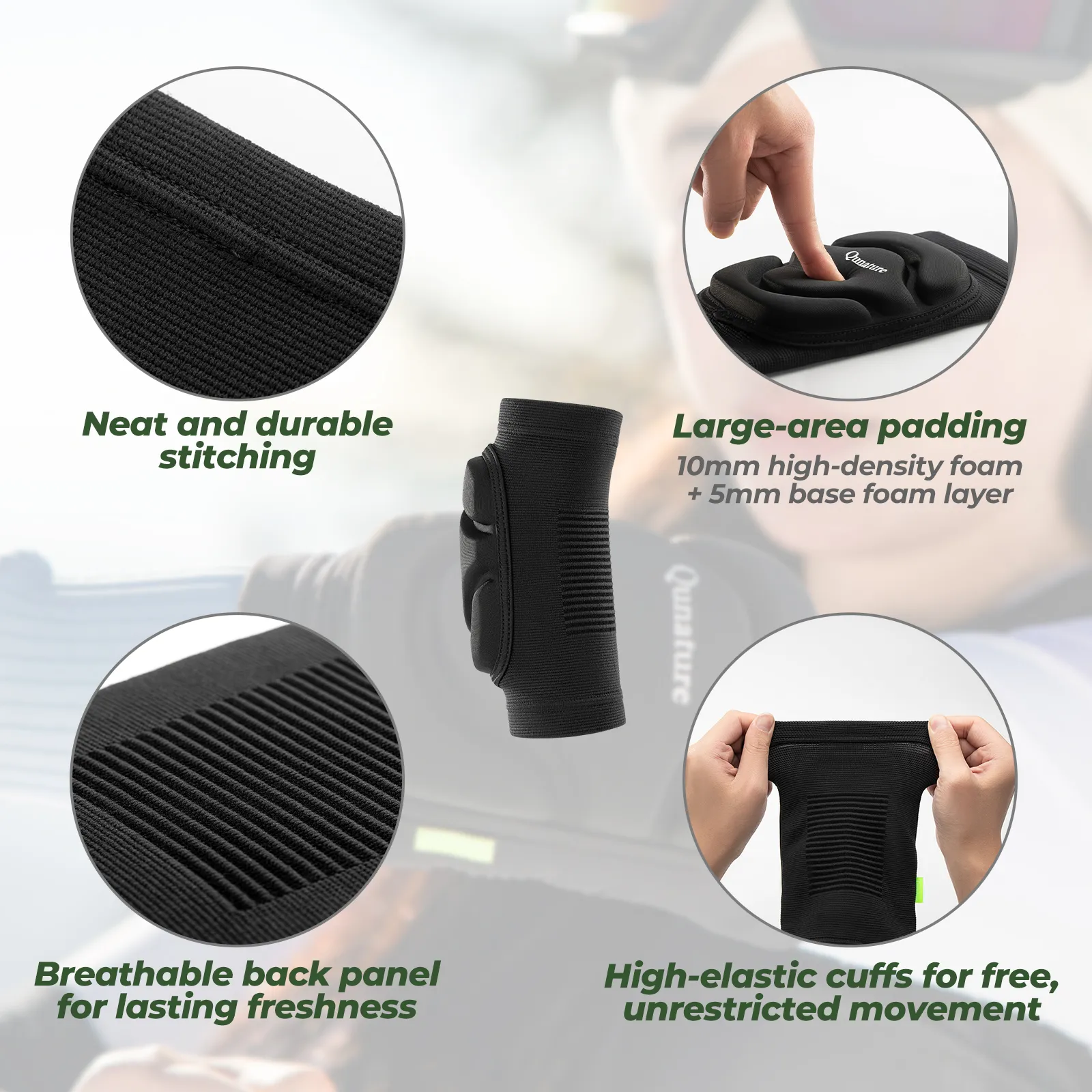 Anti-Impact Ski Elbow Guards Shock Absorbing Protective Unisex - Image 3