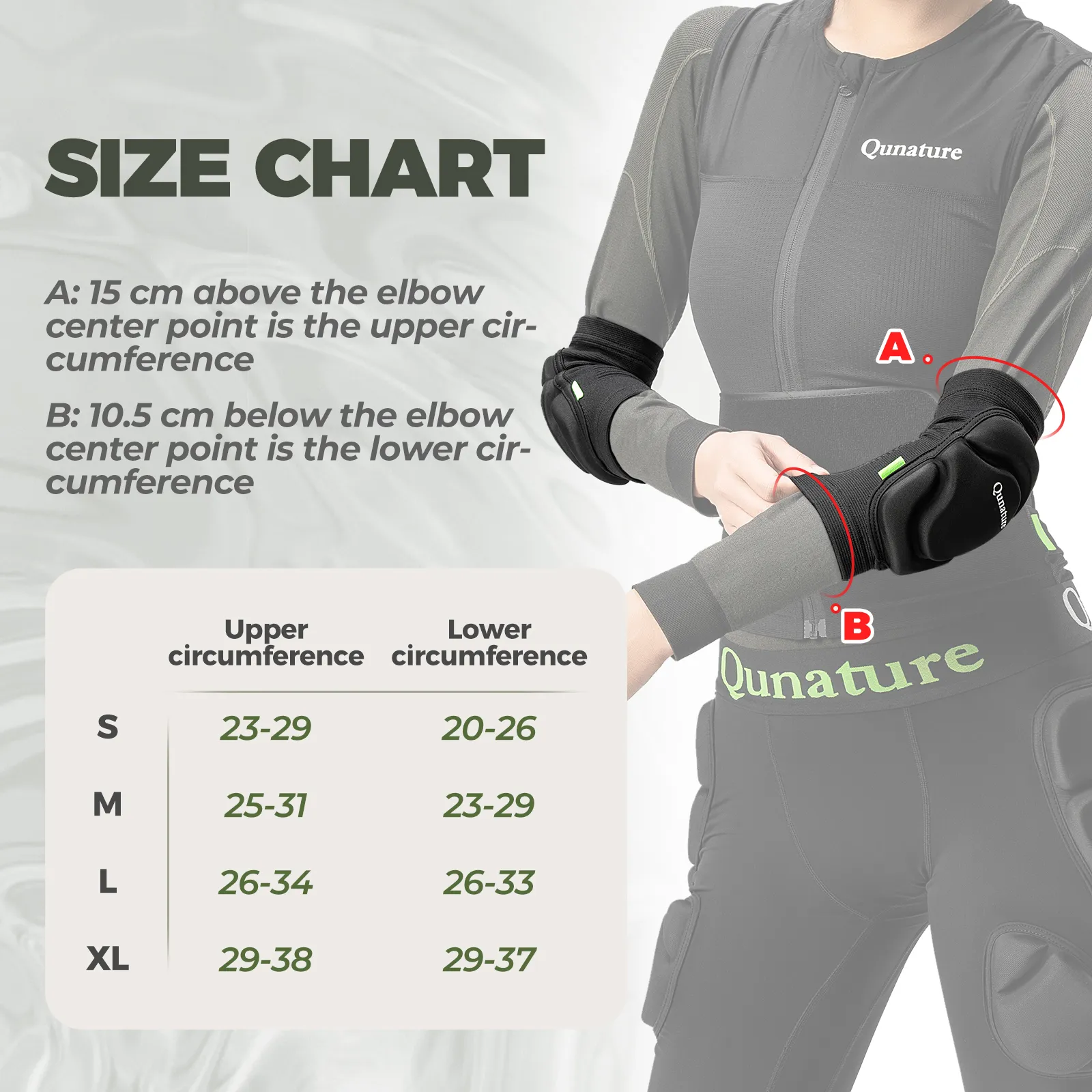 Anti-Impact Ski Elbow Guards Shock Absorbing Protective Unisex - Image 5