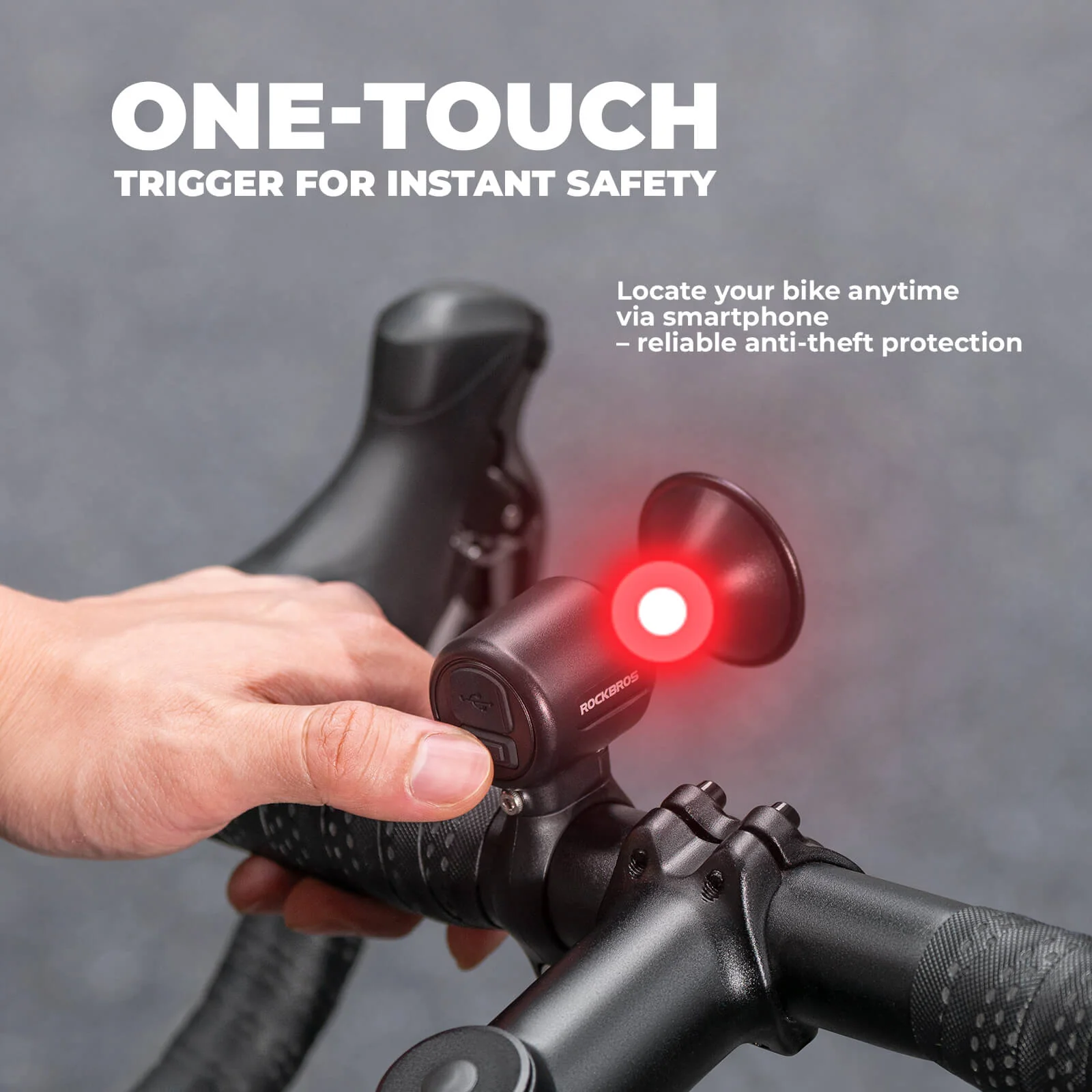 Anti-Theft Bike Bell 120db with Find My Function - Image 13