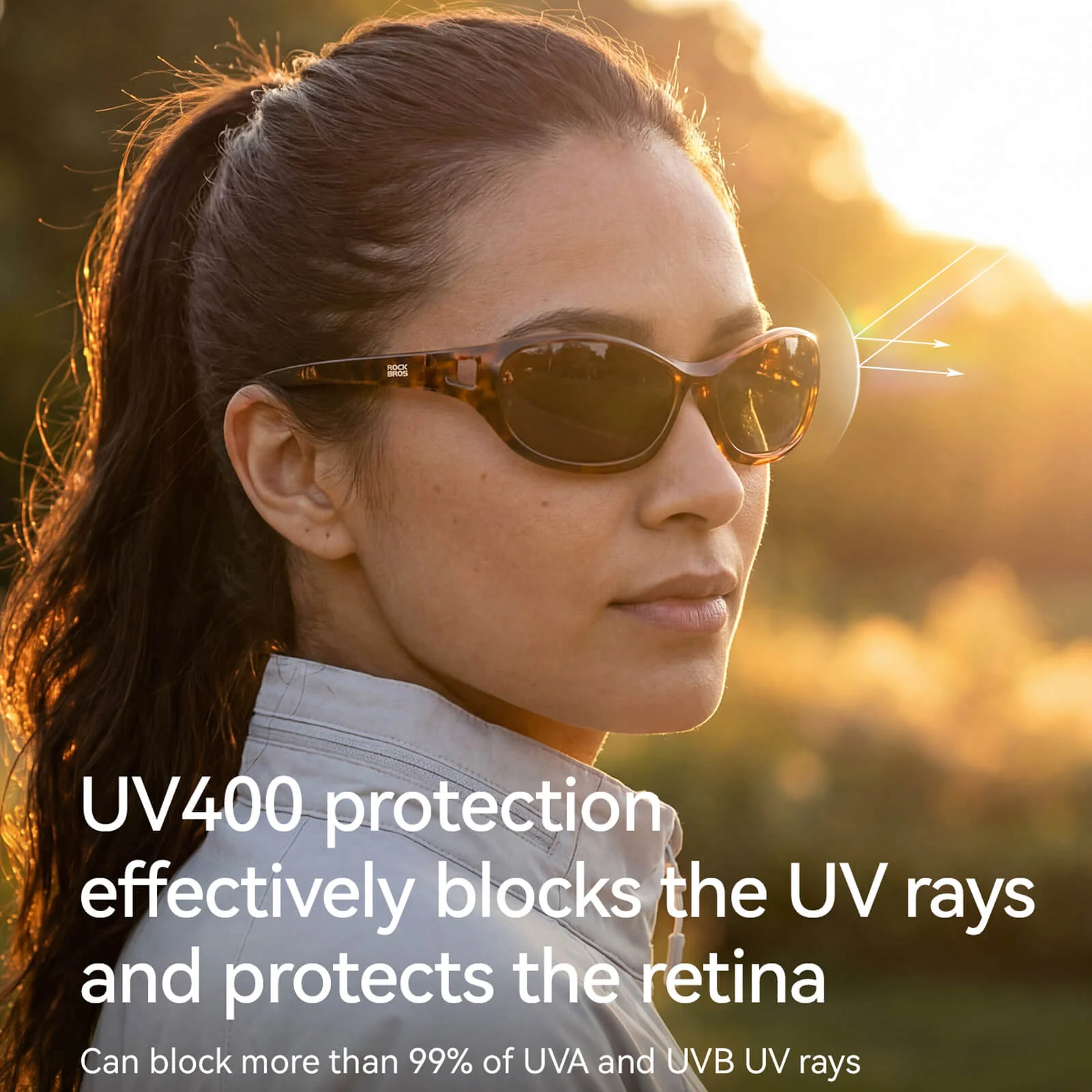 Apex Ultra-Light Polarised Sunglasses Unisex Outdoor Stylish - Image 4