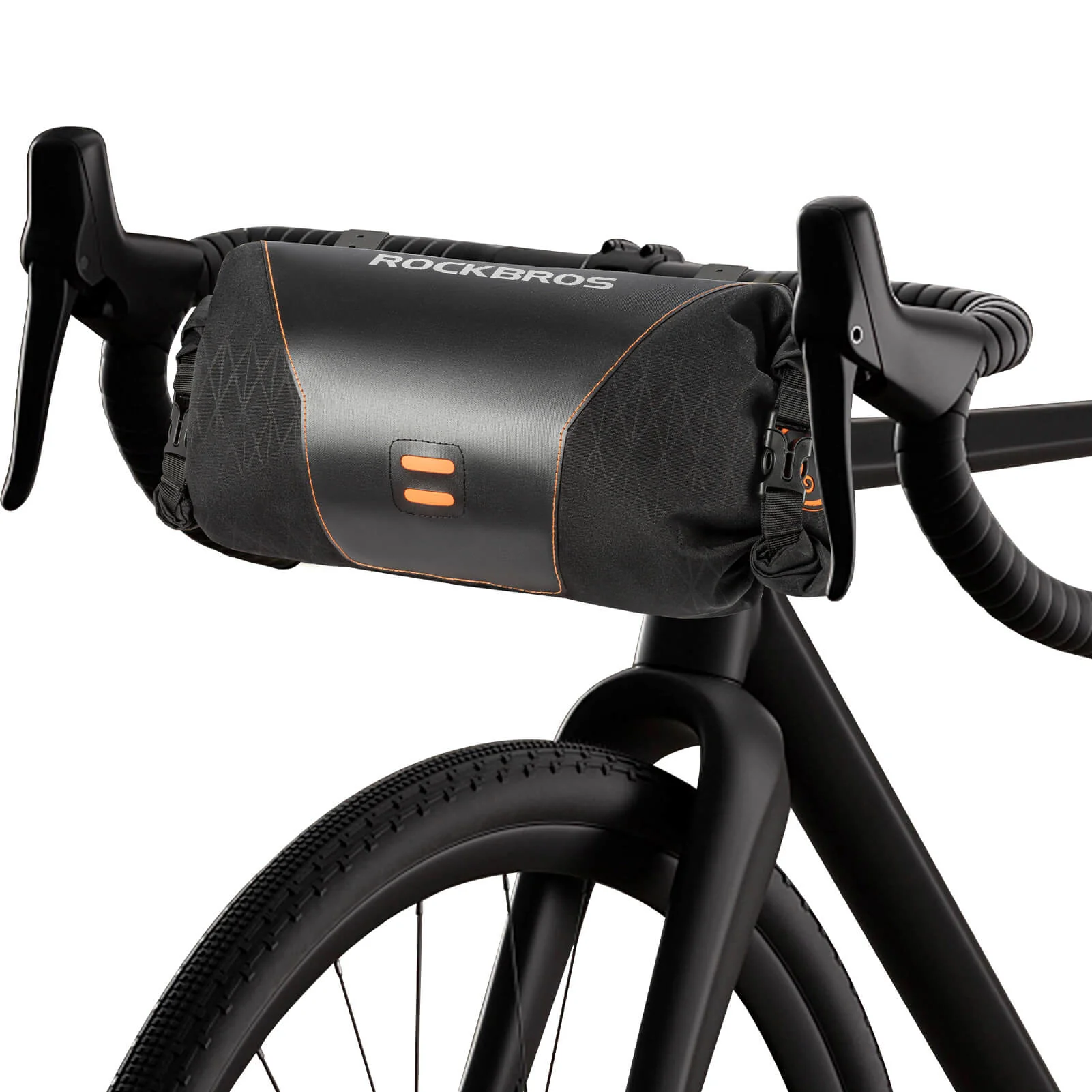 AquaGuard Dual-Access Waterproof Bike Handlebar Bag 2L