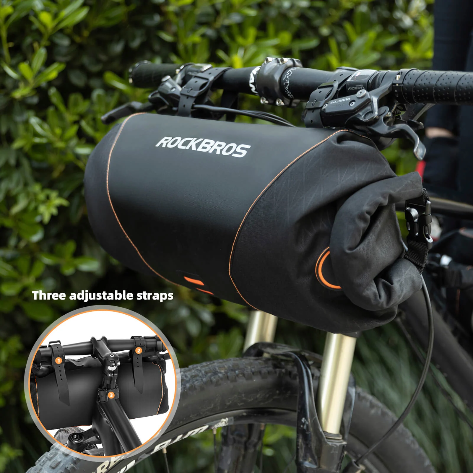 AquaGuard Dual-Access Waterproof Bike Handlebar Bag 2L - Image 4