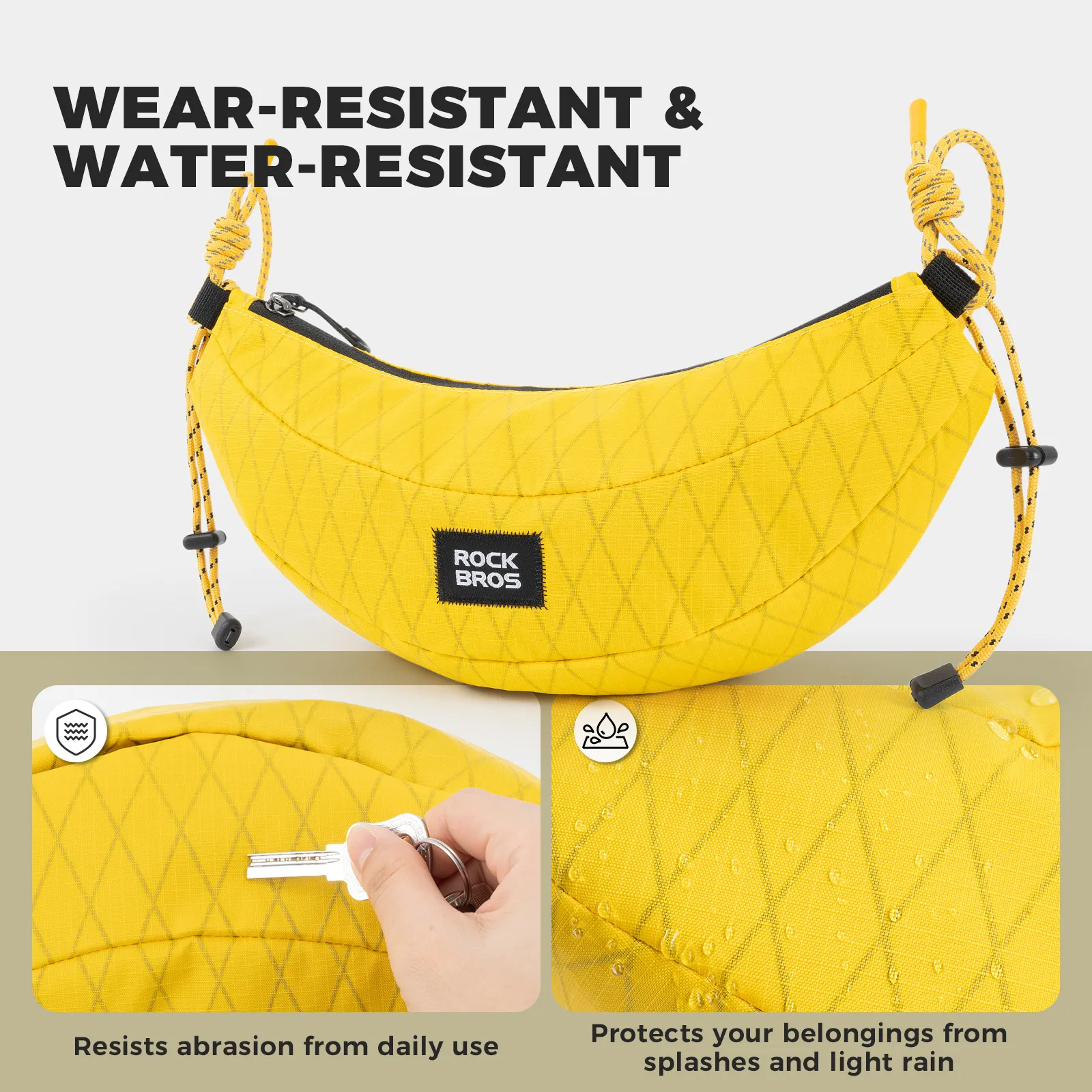 Banana 2-in-1 Bike Handlebar Bag Everyday Sling 1.8L - Image 4
