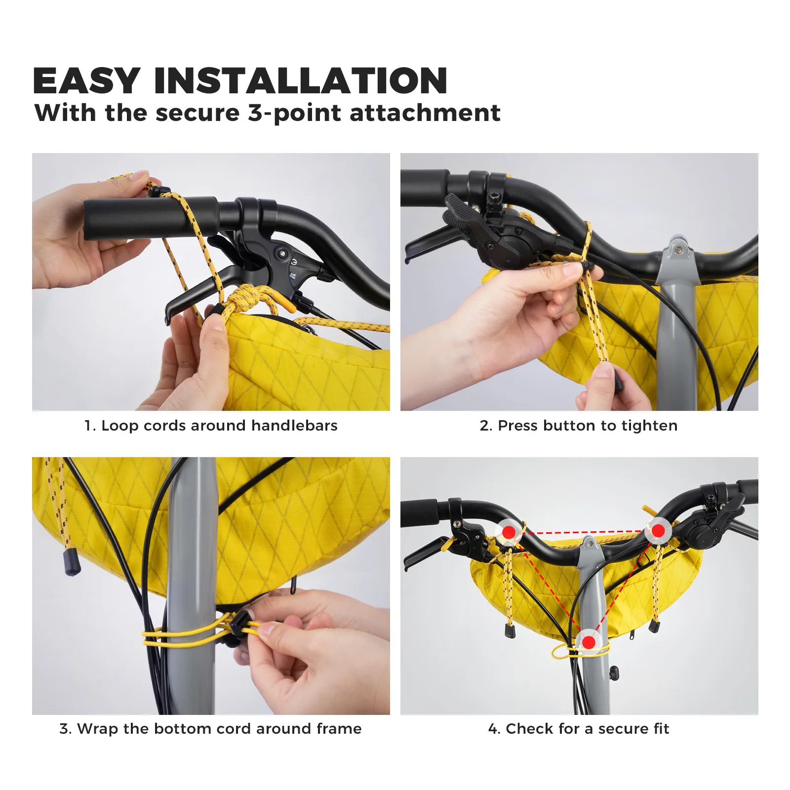 Banana 2-in-1 Bike Handlebar Bag Everyday Sling 1.8L - Image 6