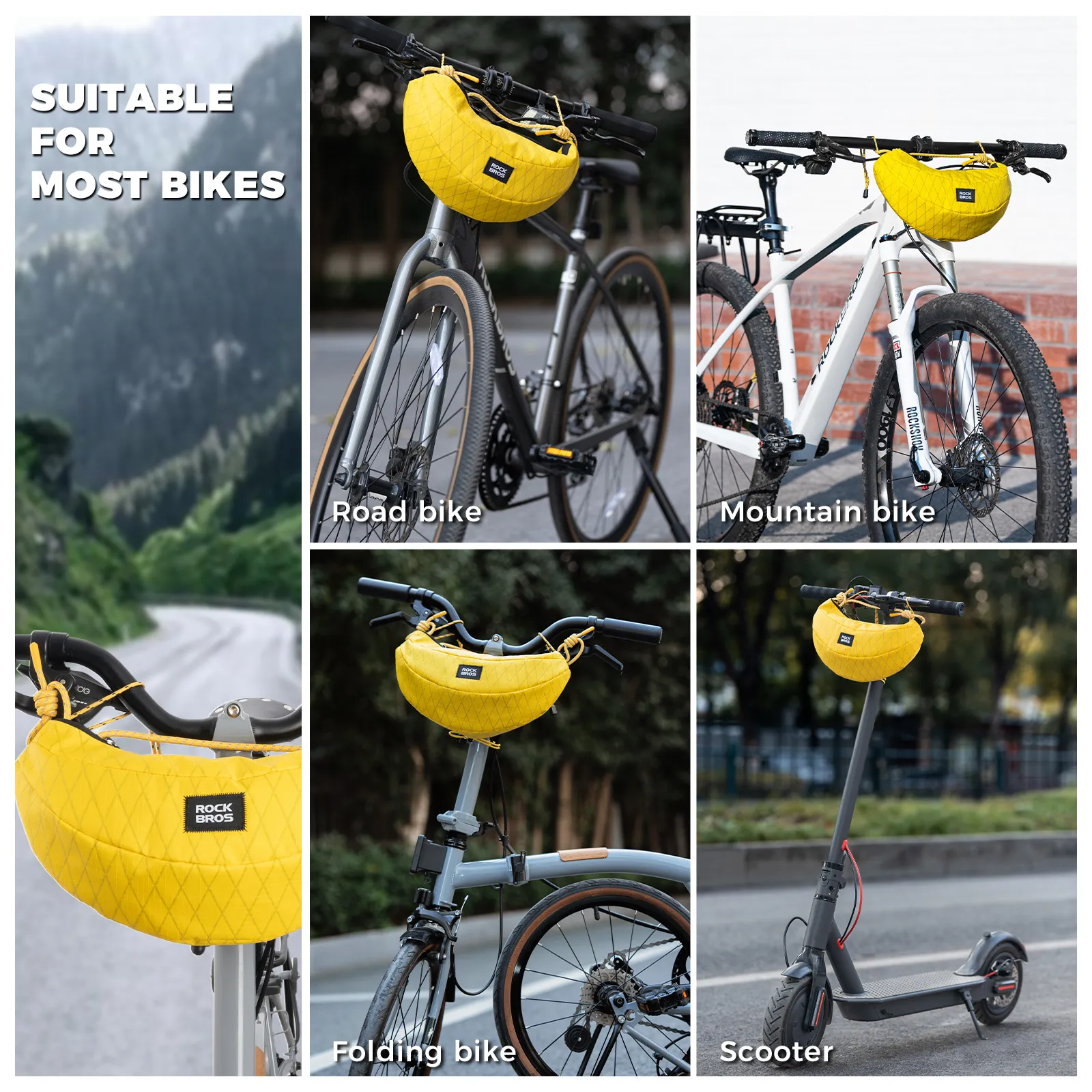 Banana 2-in-1 Bike Handlebar Bag Everyday Sling 1.8L - Image 7