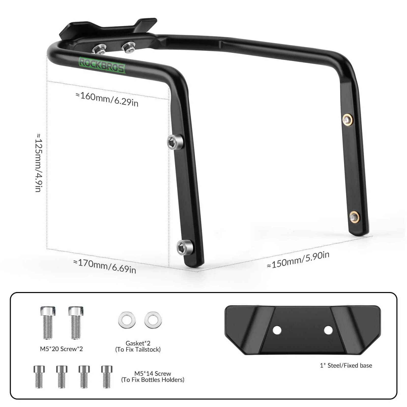 Bikepacking Dual-Side Bottle Mount Rack - Image 5