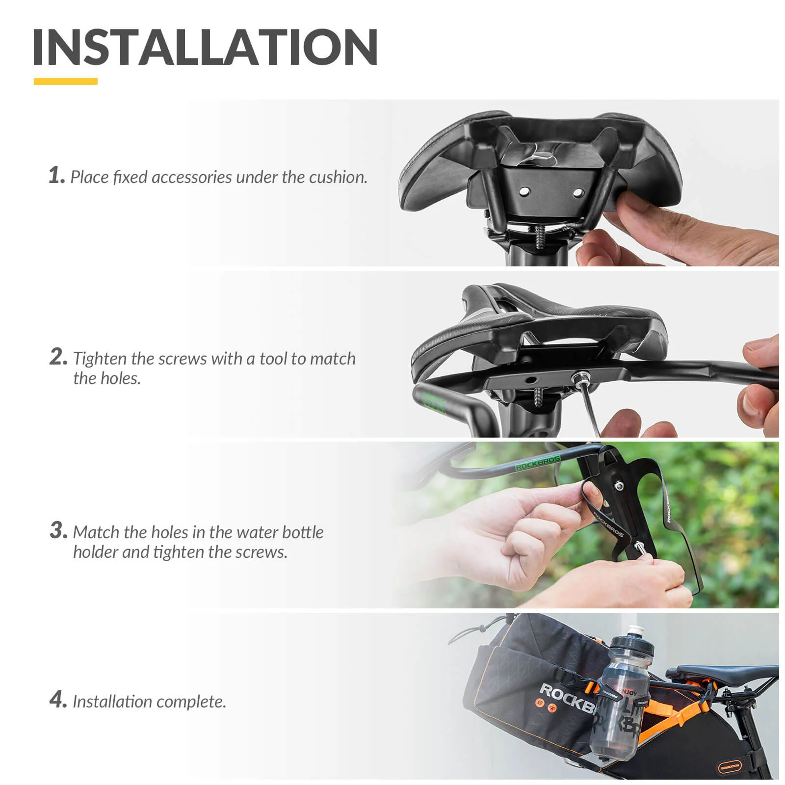 Bikepacking Dual-Side Bottle Mount Rack - Image 8