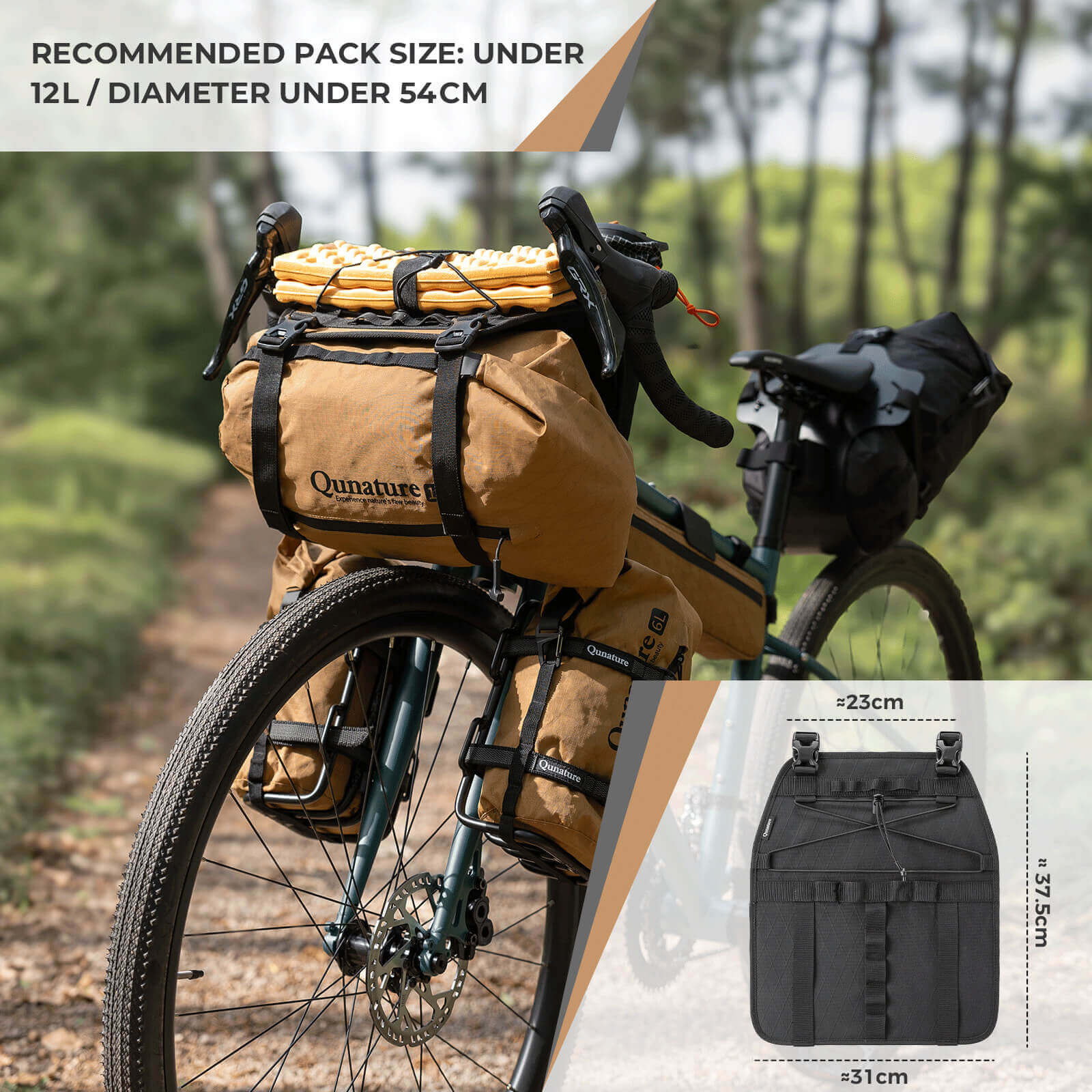 Bikepacking Handlebar Bag Extension Rack - Image 4