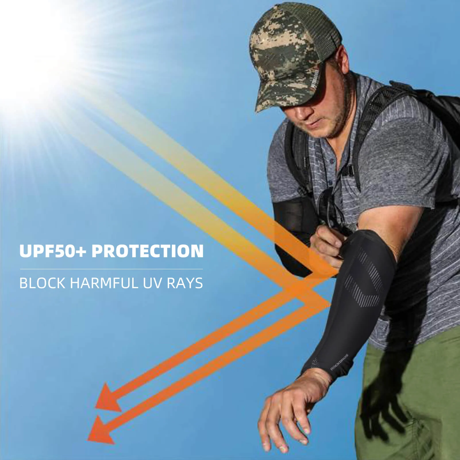 Breathable Arm Sleeves Full-Day Comfort in Summer Sun - Image 4
