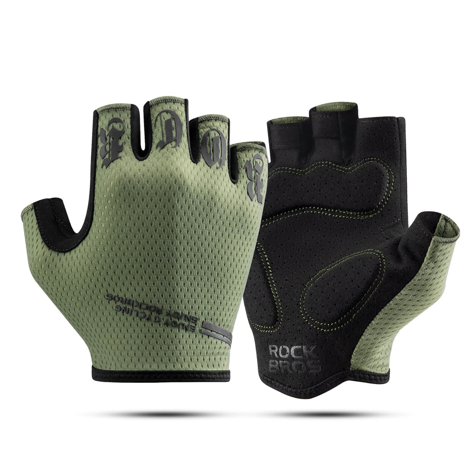 Breathable Half Finger Cycling Gloves S360