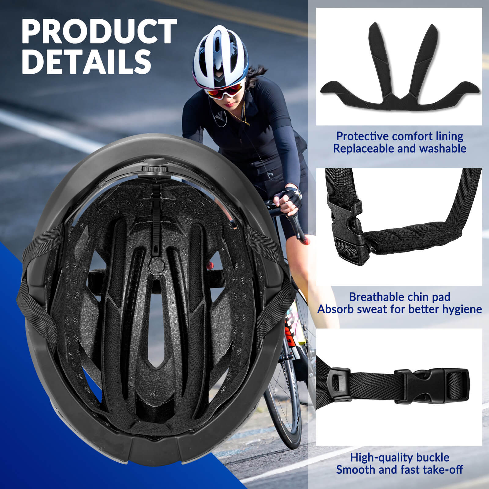 Buysse Cycling Helmet Safety Protective Gear - Image 20