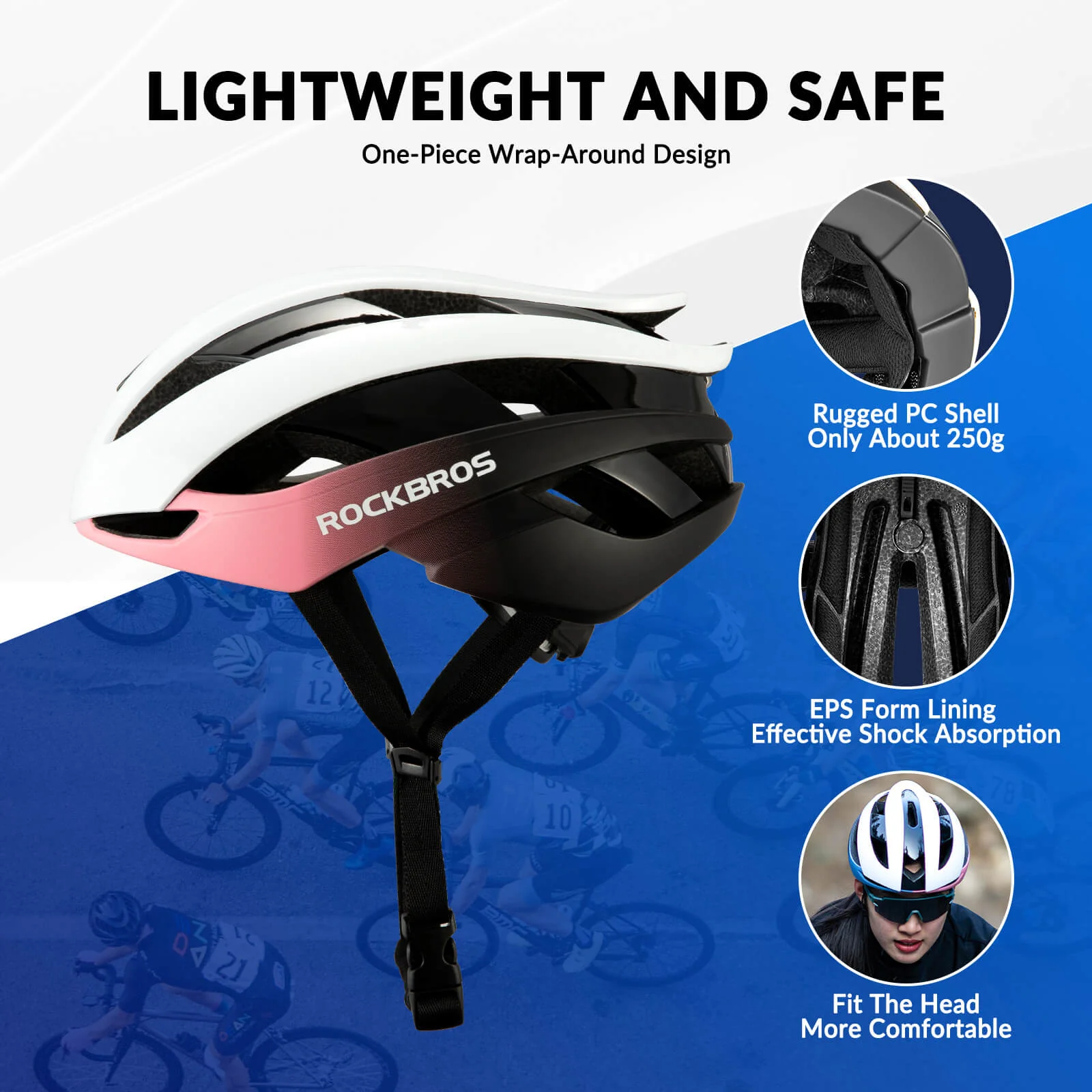 Buysse Cycling Helmet Safety Protective Gear - Image 4