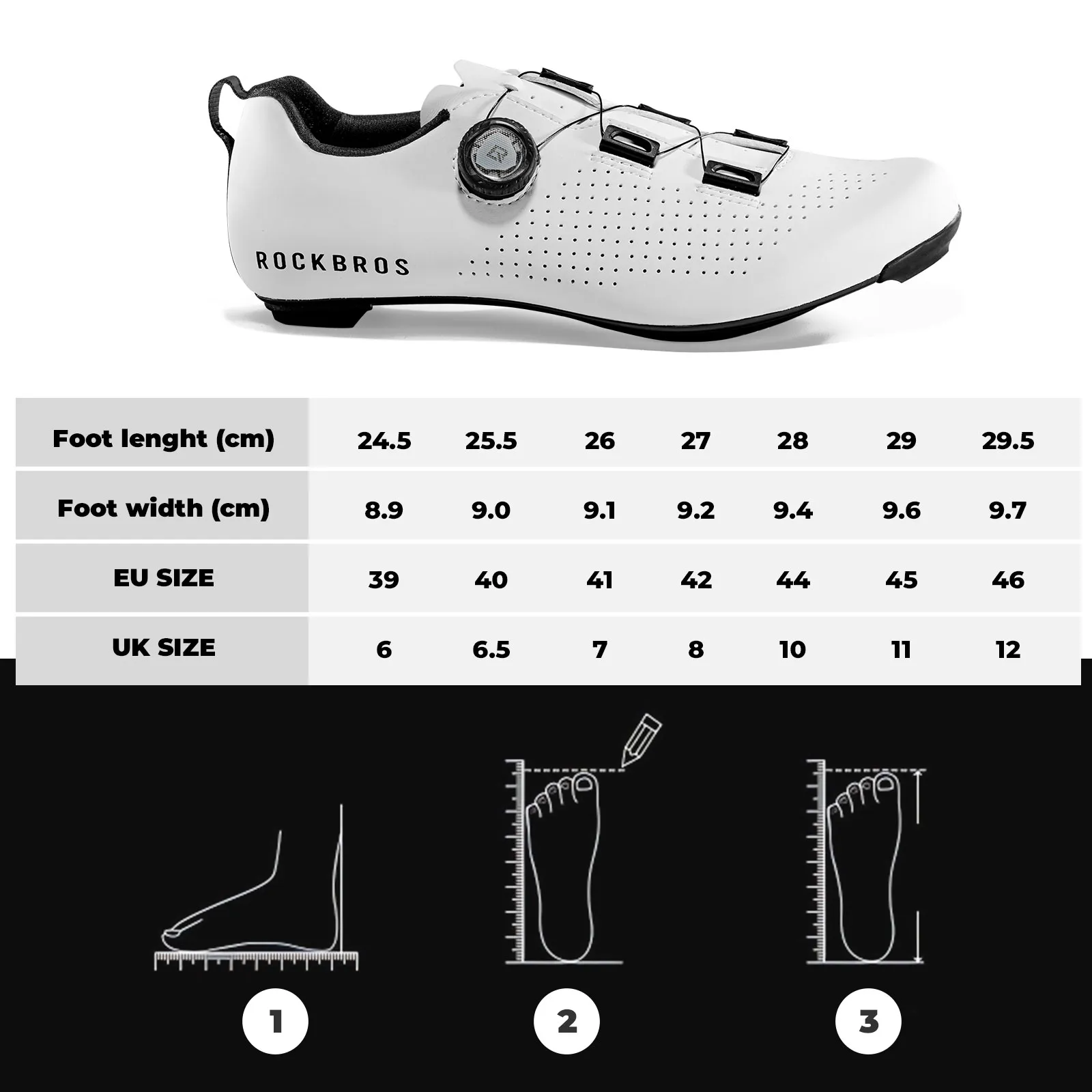 Carbon Sole Cycling Shoes Lightweight Road Bike Shoes CR5 - Image 10
