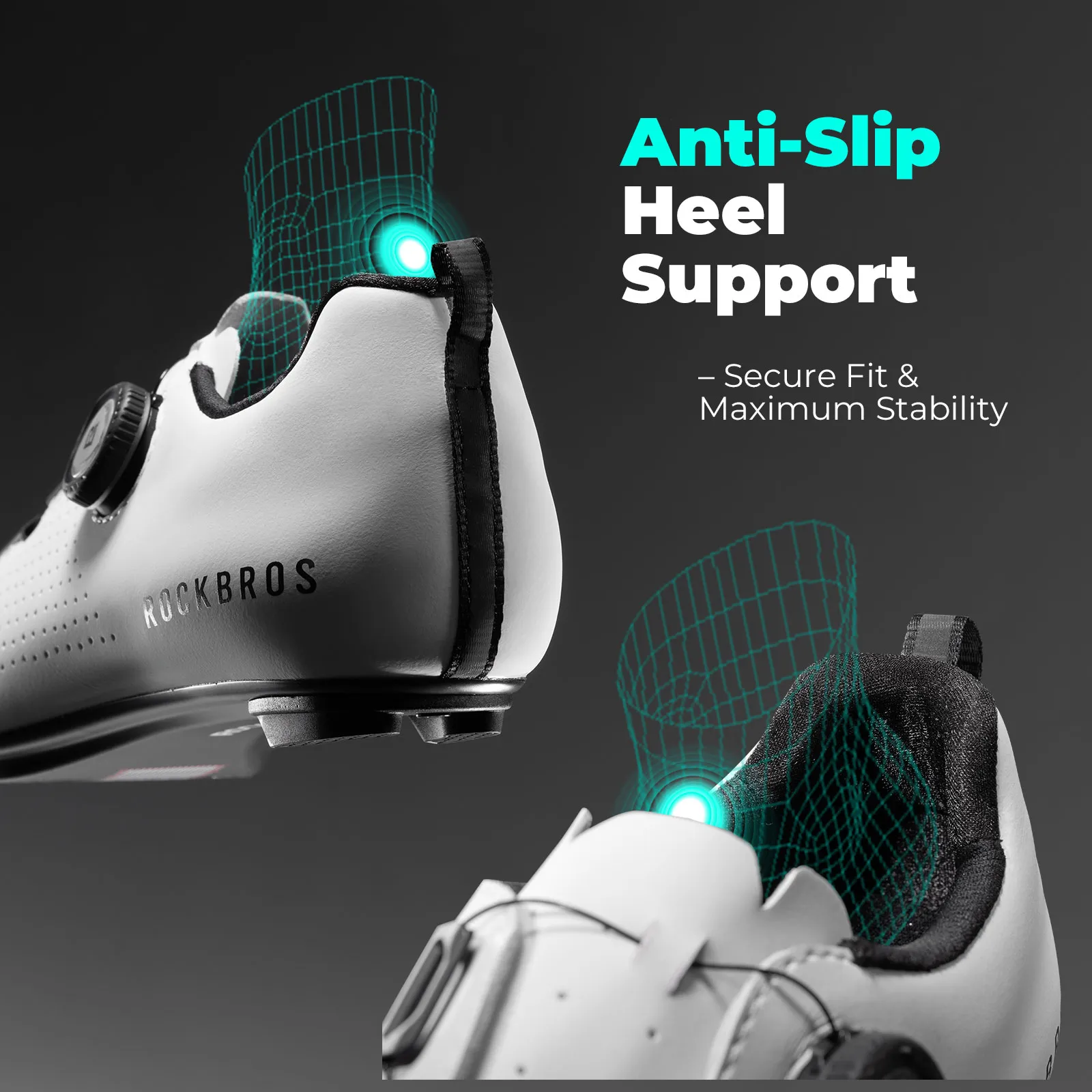 Carbon Sole Cycling Shoes Lightweight Road Bike Shoes CR5 - Image 7