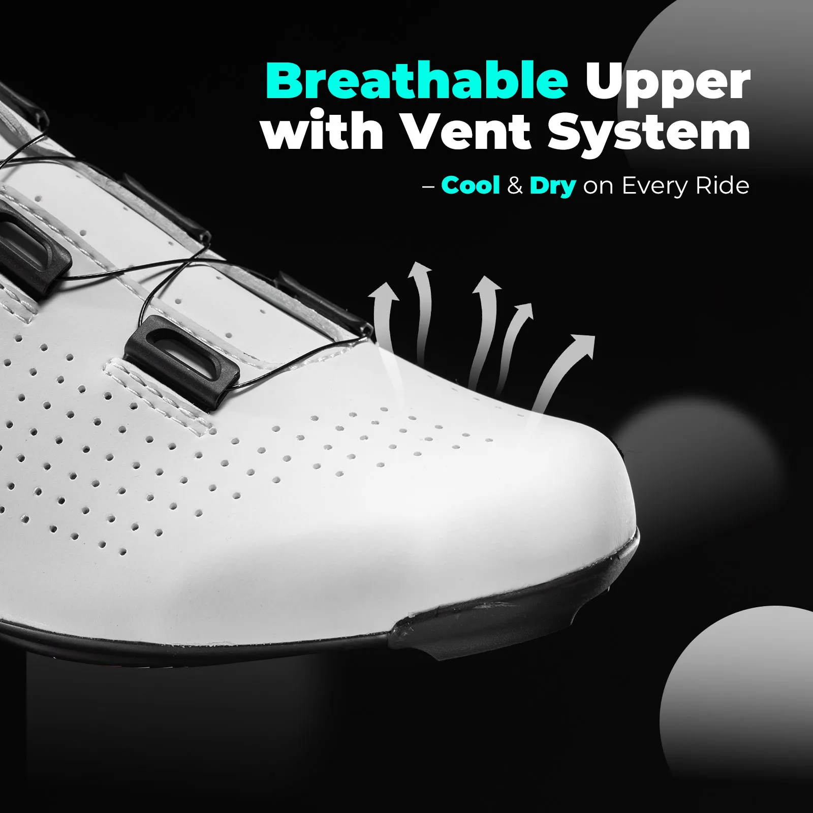 Carbon Sole Cycling Shoes Lightweight Road Bike Shoes CR5 - Image 9