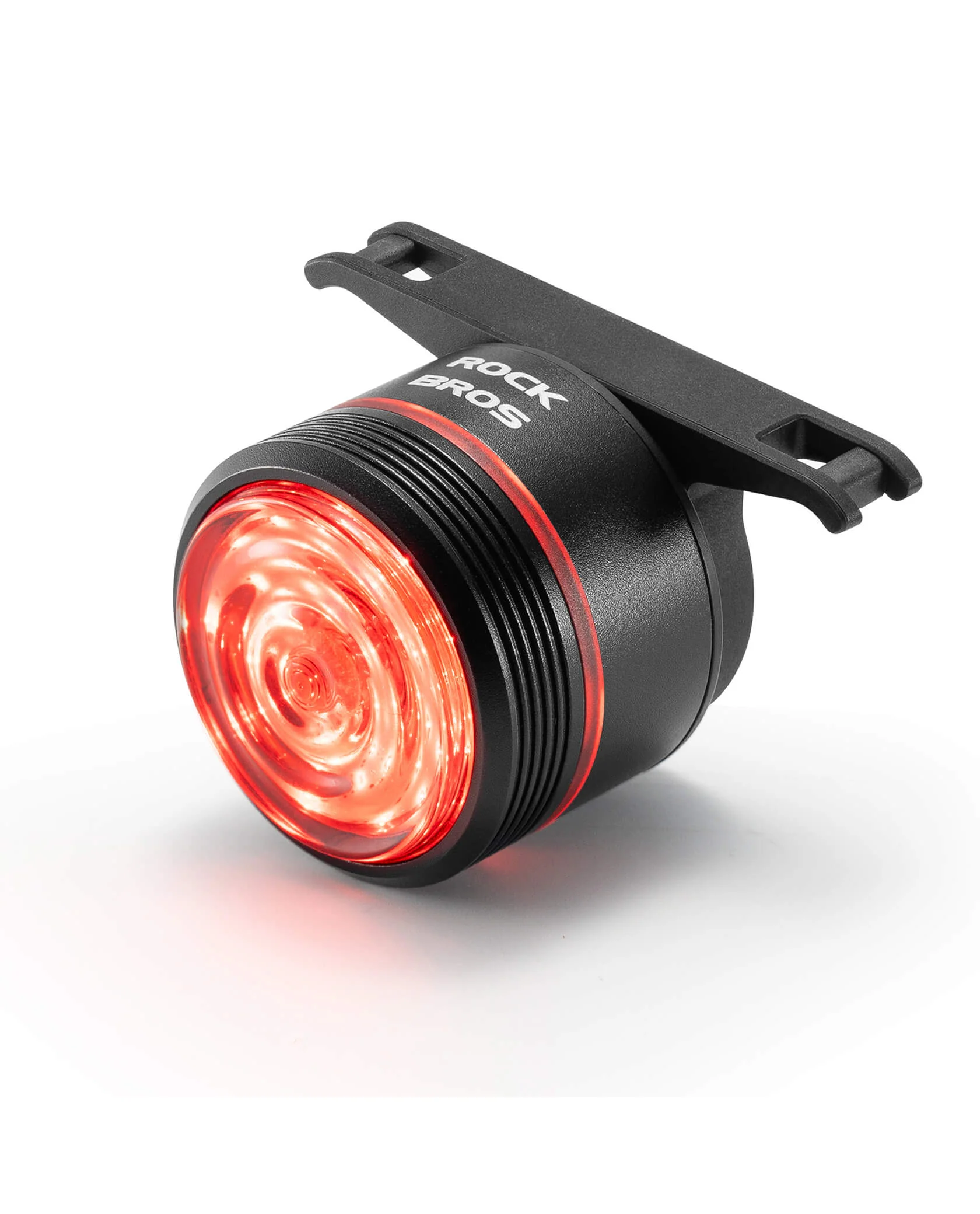 Circular Bike Rear Light Brake Sensor USB-C Rechargeable Mount Included - Image 2