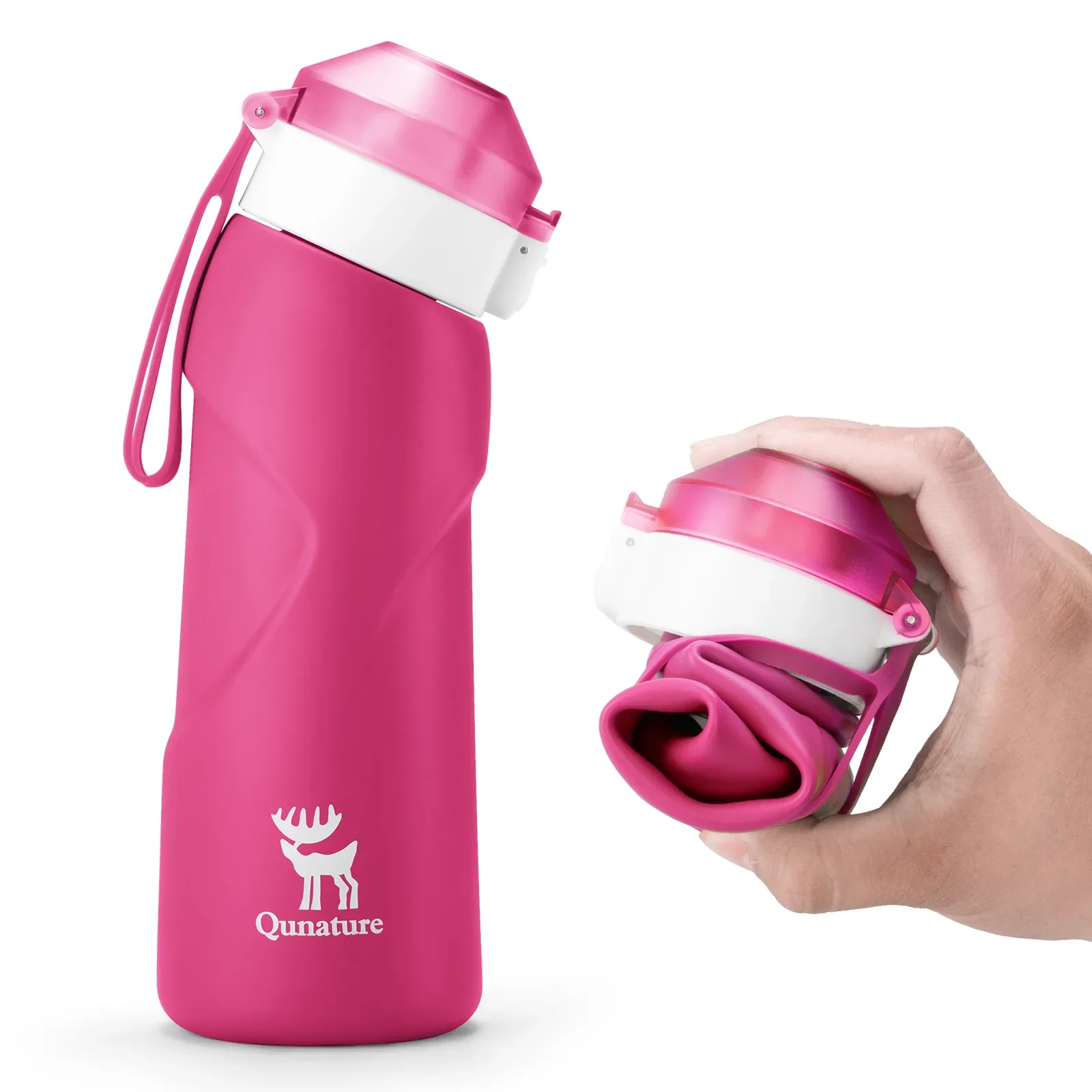 Collapsible Silicone Water Bottle 700ml - Image 17