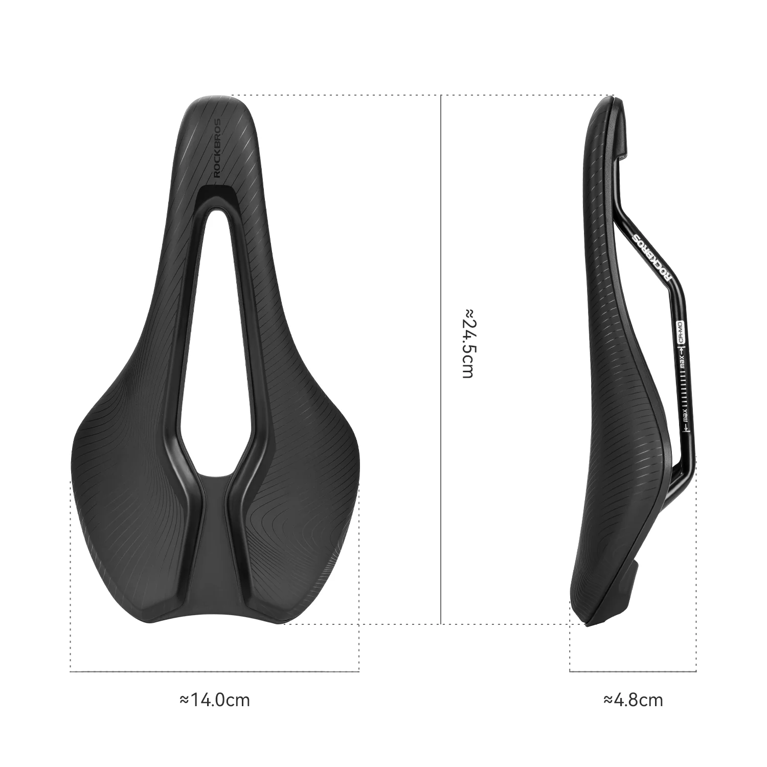 Comfort Breathable Bike Sport Saddle Tail Light Compatible - Image 2