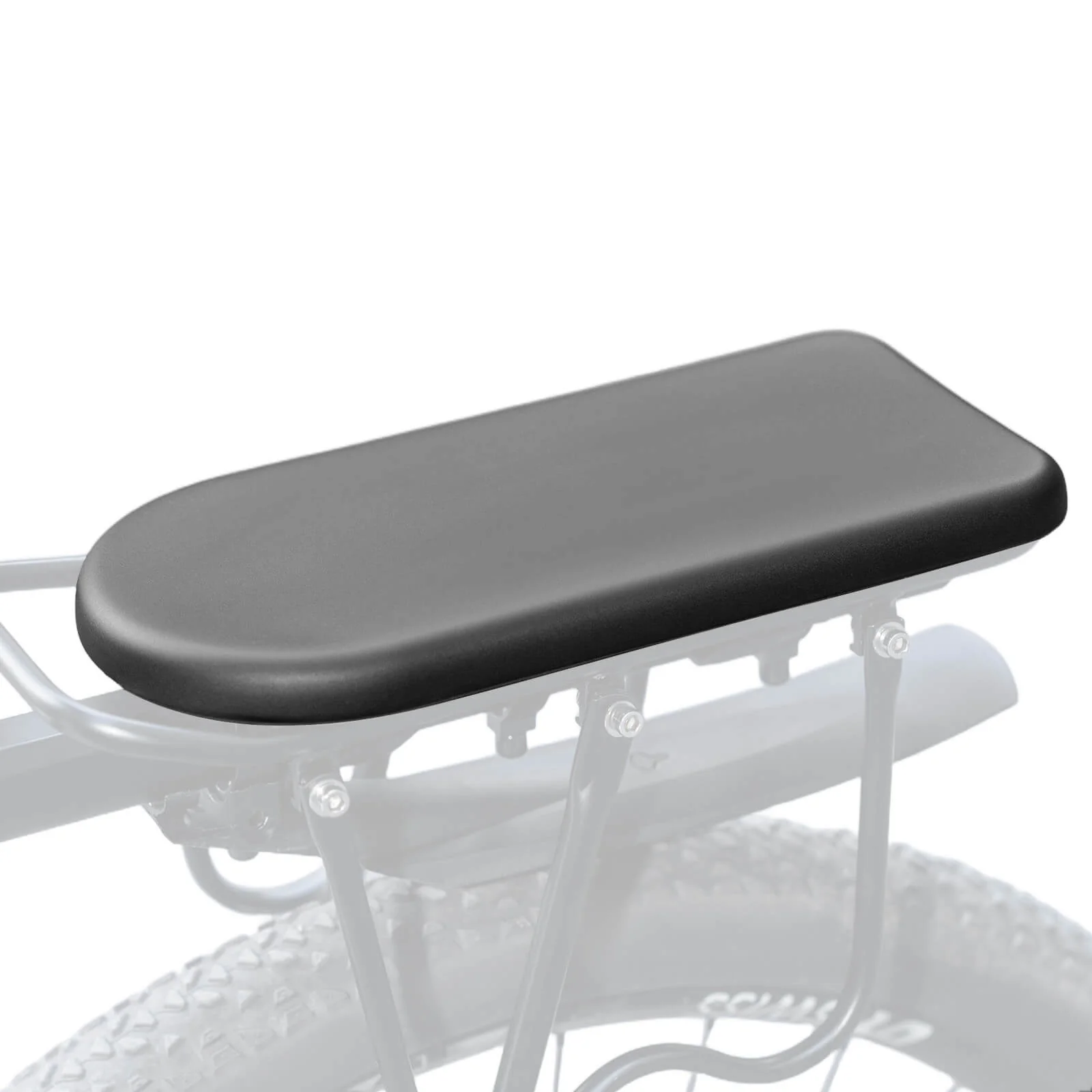 Comfortable PU Leather Bike Rear Seat Cushion for Racks