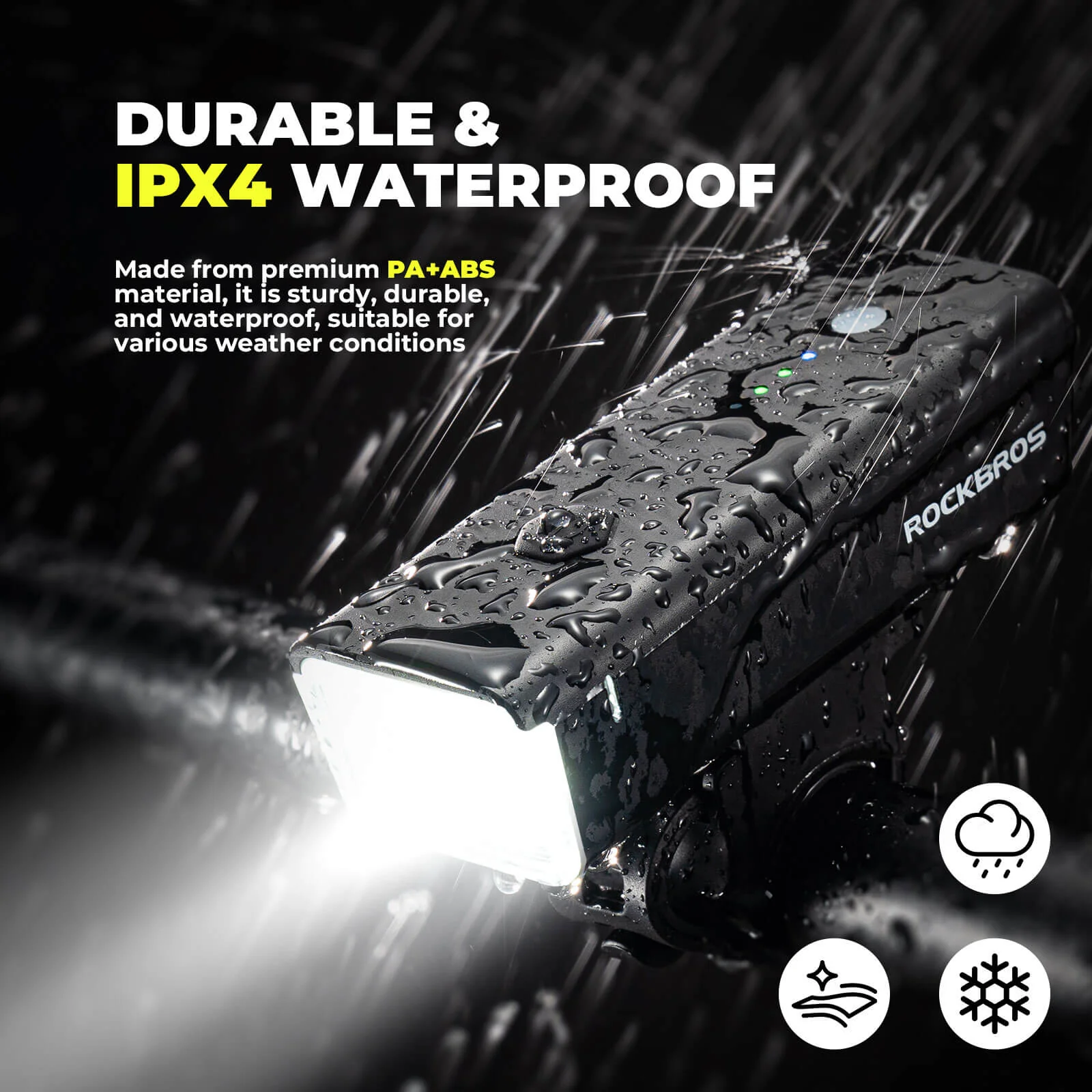 Compact Bike Light IPX4 Waterproof RIP01 - Image 5