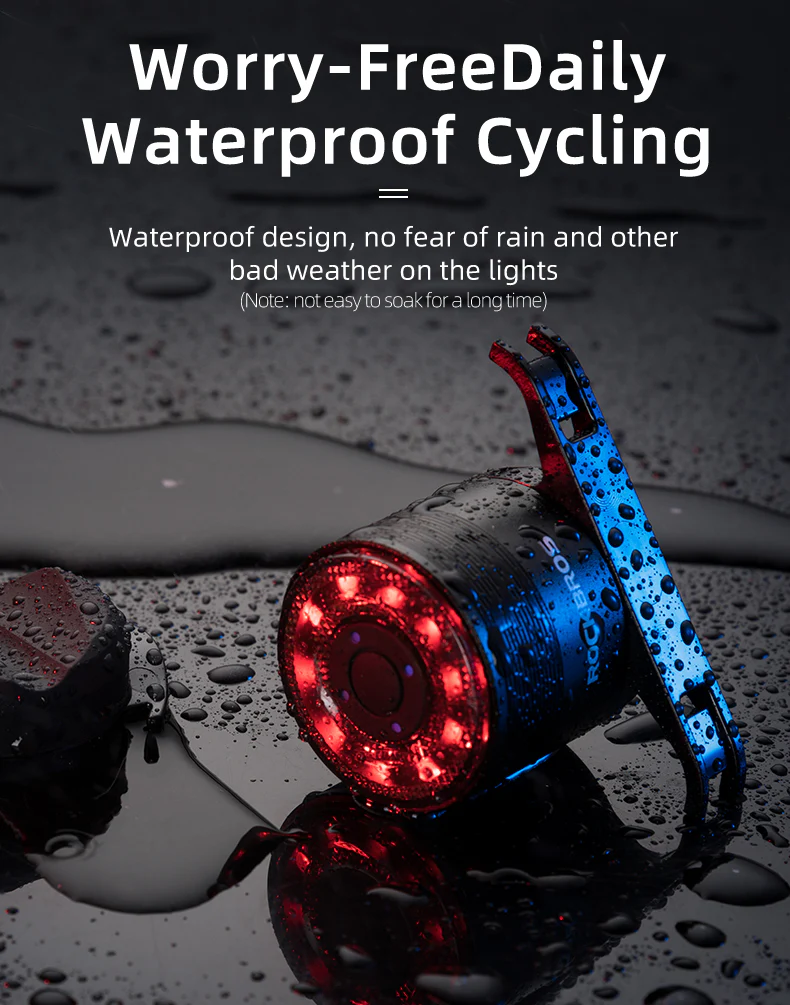 ROCKBROS Multiple Color Bike Tail Light Q1 - Image 8