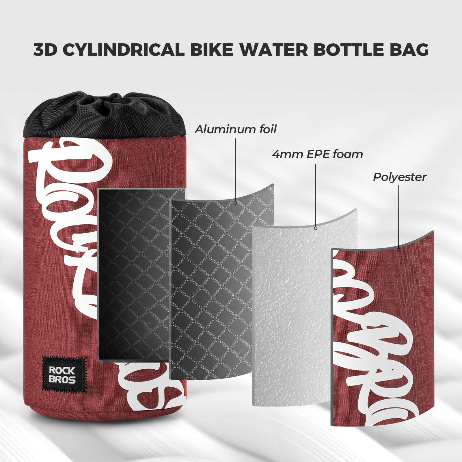 Cycling Handlebar Bottle Bag Flash Painting Journey Series - Image 11