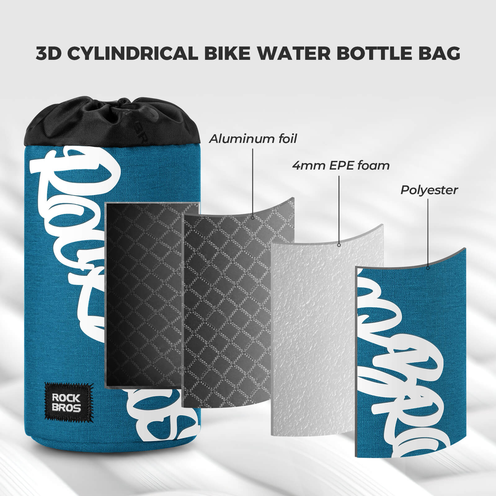 Cycling Handlebar Bottle Bag Flash Painting Journey Series - Image 18