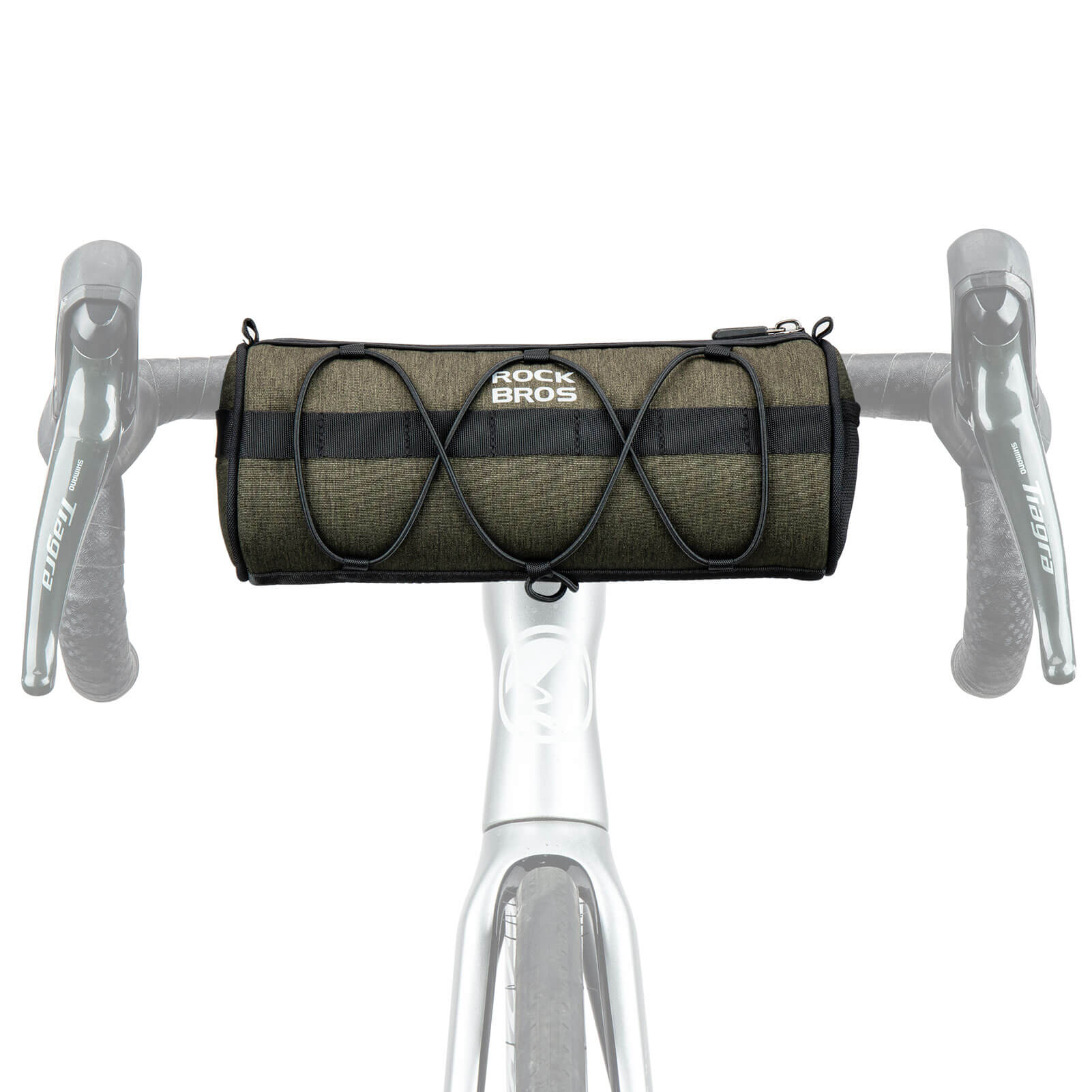Cycling Handlebar Roll Bag Safety Reflective Logo 2L