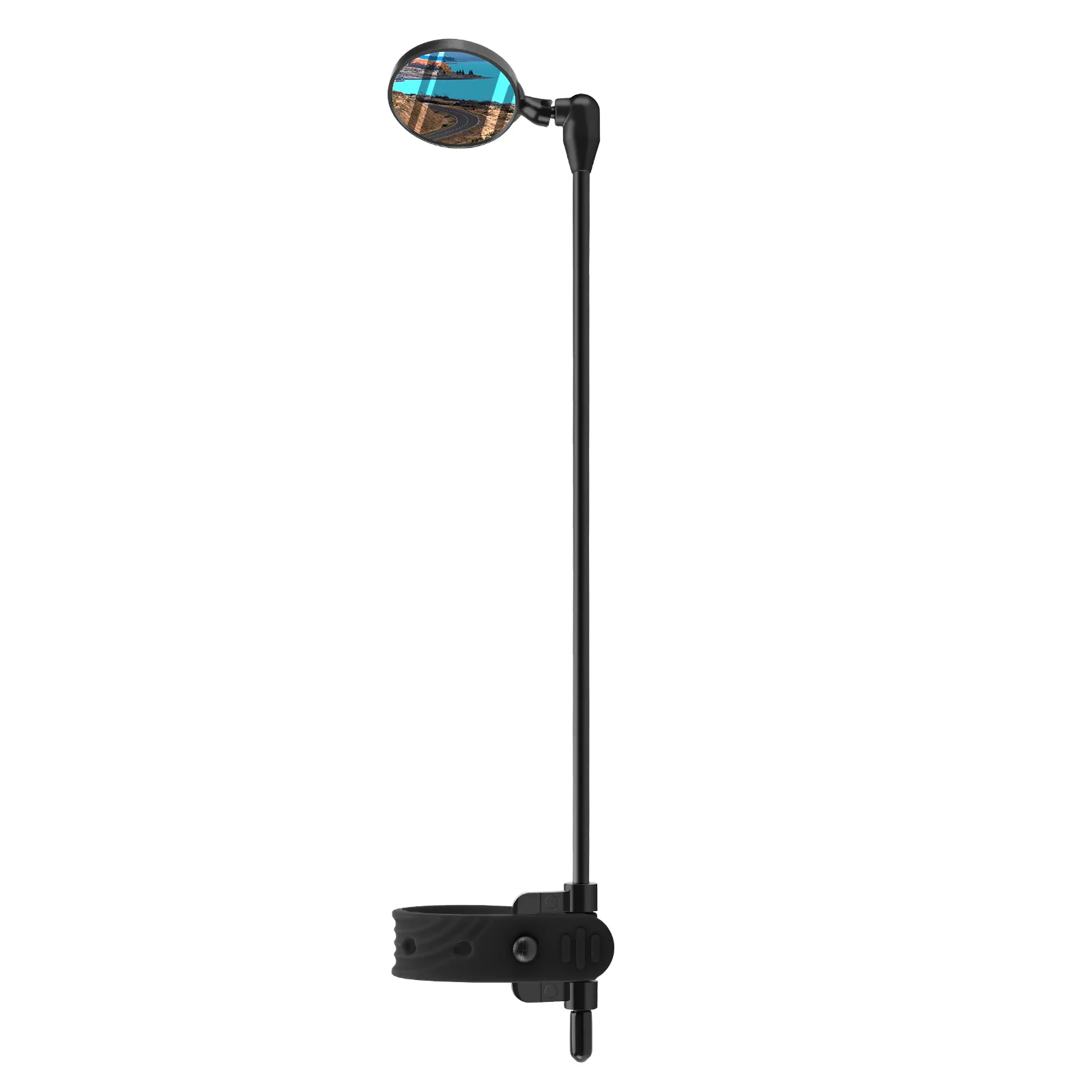 Cycling Helmet Mirror Adjustable Extendable Arm - Image 2