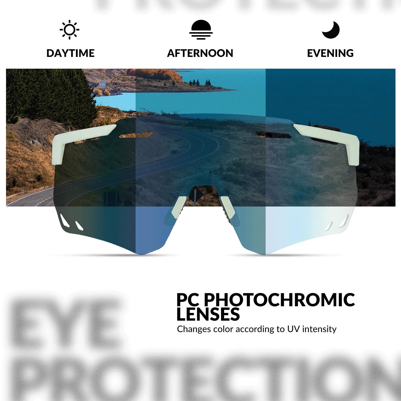 Cycling Sunglasses Photochromic Glasses UV400 SP323 - Image 11