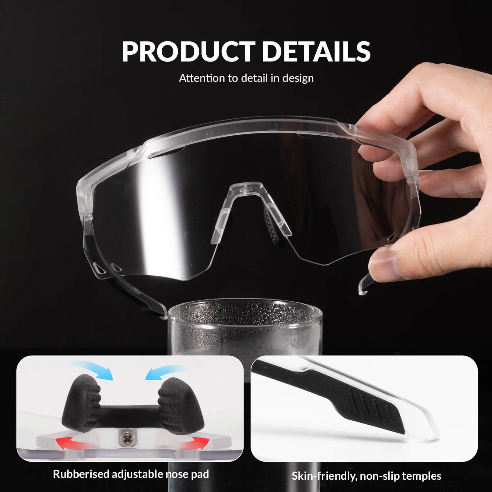 Cycling Sunglasses Photochromic Glasses UV400 SP323 - Image 15