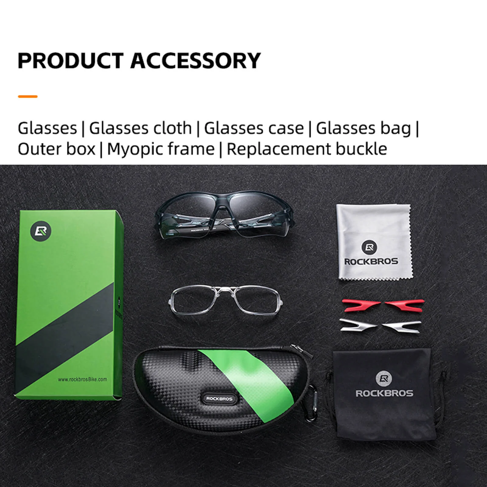 Cycling Sunglasses Polarised UV Protection SP65 - Image 6