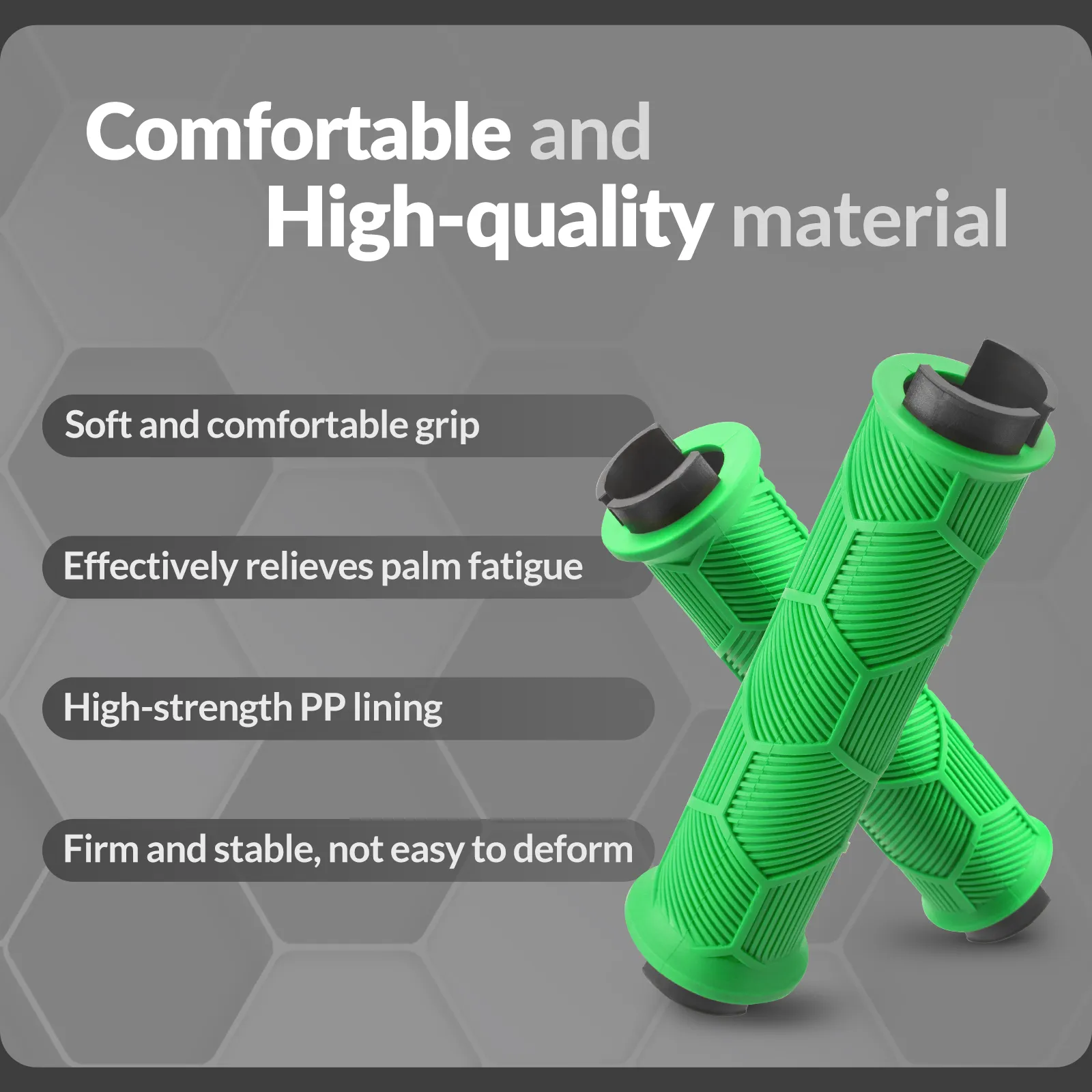 Double Lock-On Bike Handlebar Grips for 22.2mm Bars - Image 18