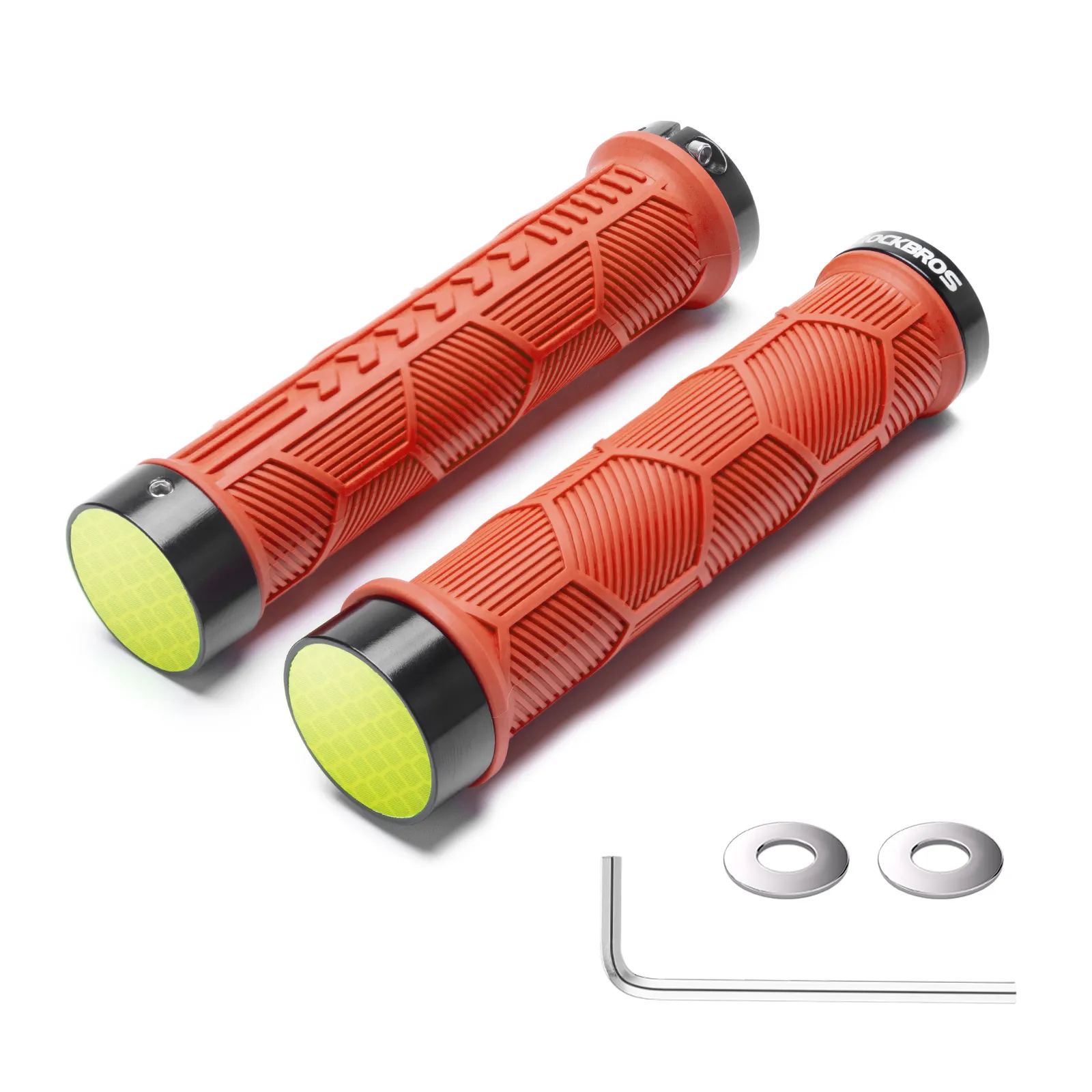Double Lock-On Bike Handlebar Grips for 22.2mm Bars - Image 23