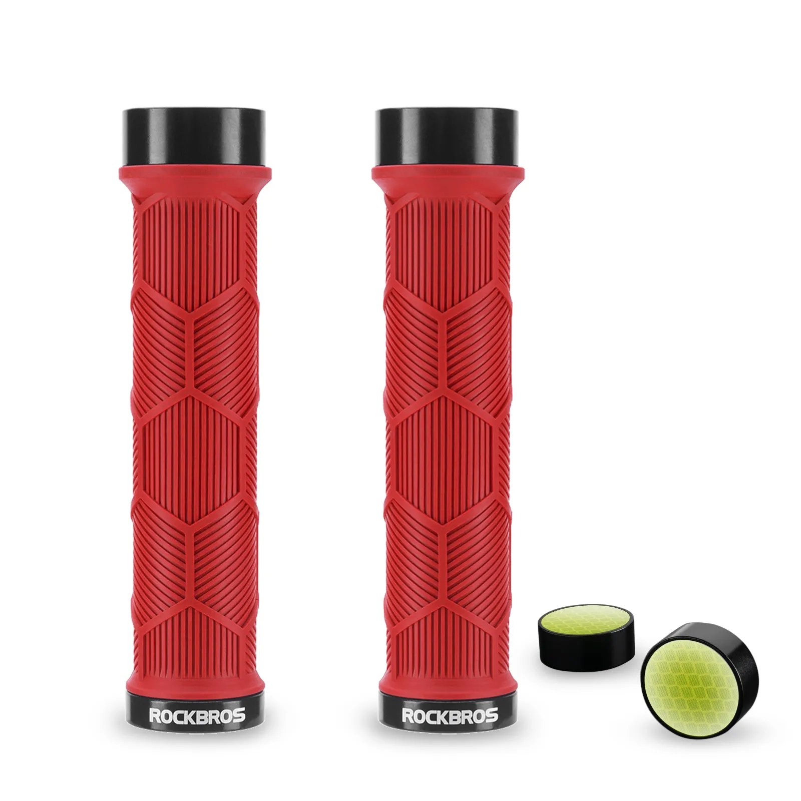 Double Lock-On Bike Handlebar Grips for 22.2mm Bars - Image 29