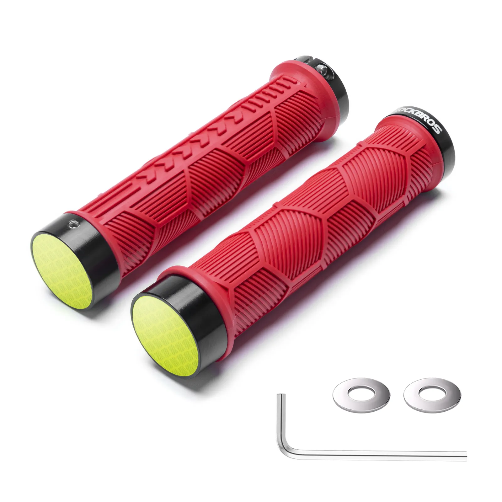 Double Lock-On Bike Handlebar Grips for 22.2mm Bars - Image 30