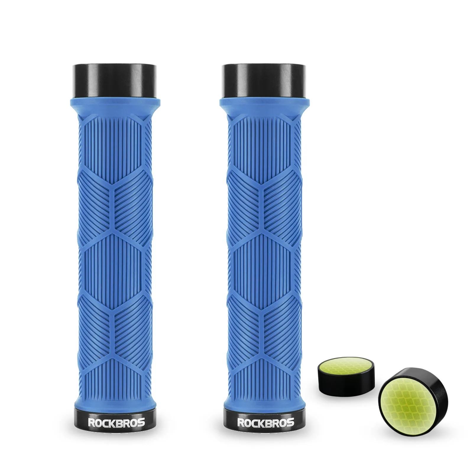 Double Lock-On Bike Handlebar Grips for 22.2mm Bars - Image 8
