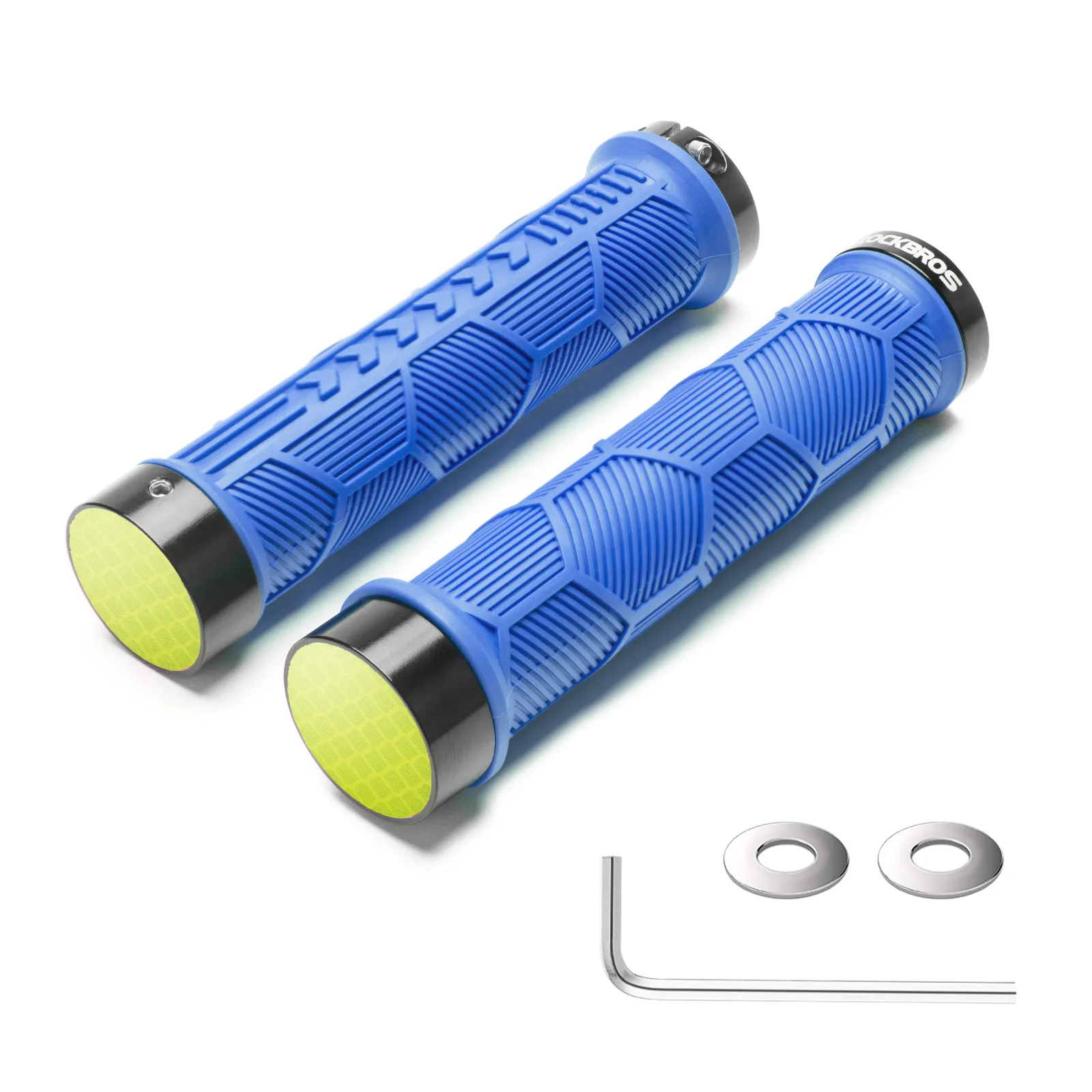 Double Lock-On Bike Handlebar Grips for 22.2mm Bars - Image 9