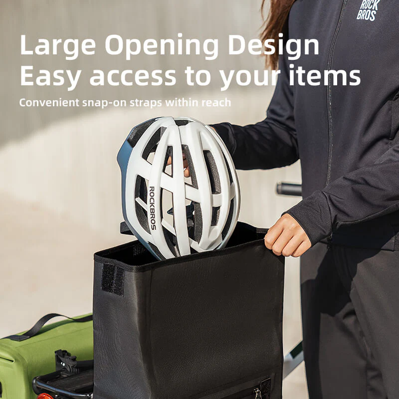 Durable Large Capacity Bike Pannier Bag for Touring - Image 13
