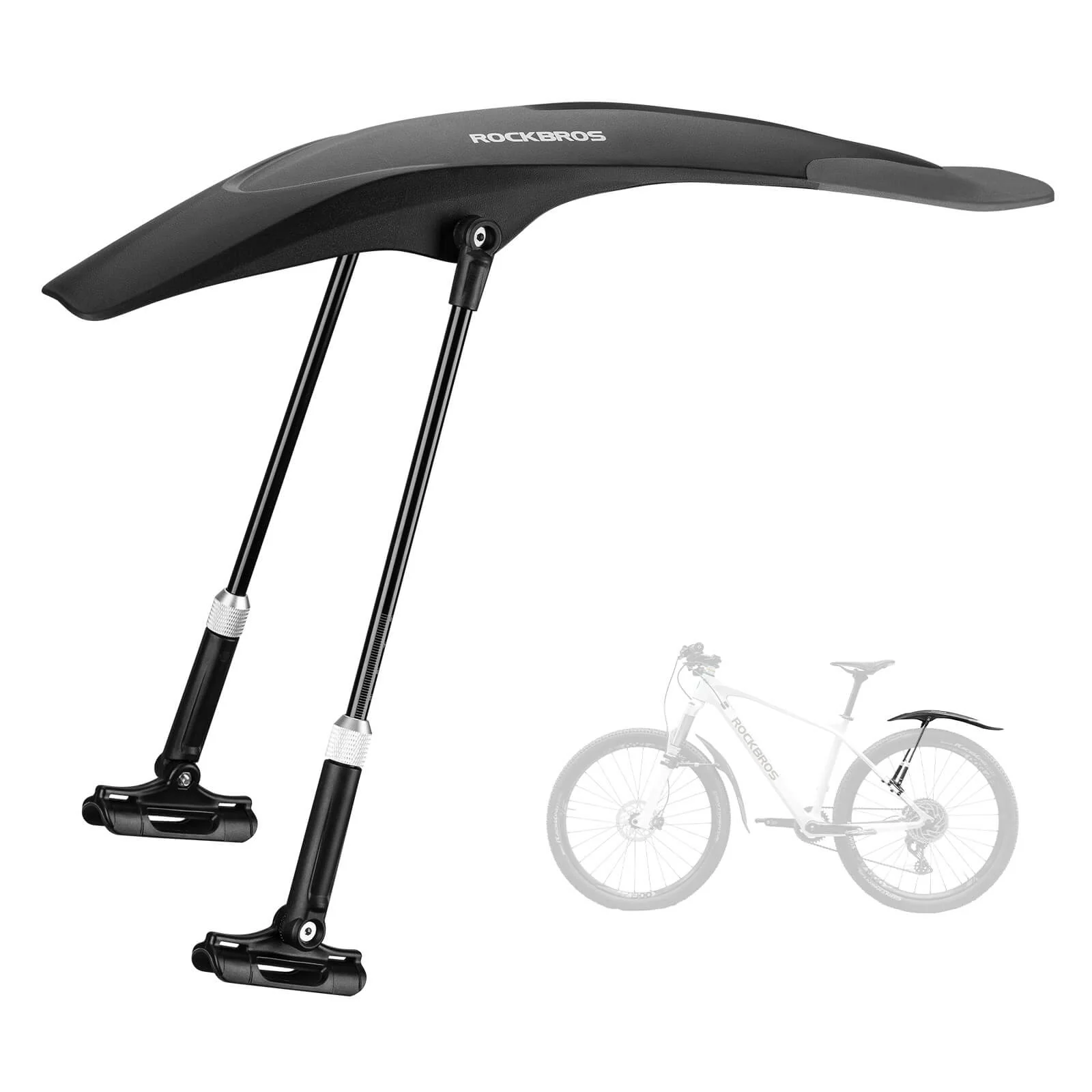 Durable Mudguards Set Adjustable Front & Rear Bike Fenders for 26-29 inch - Image 13