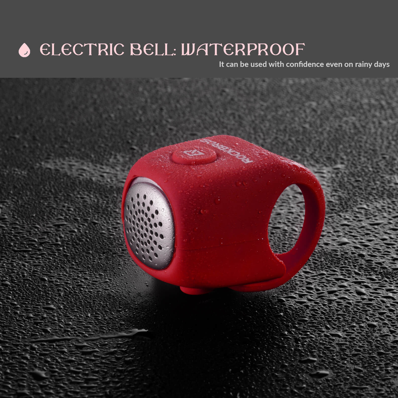 Electronic Bike Horn 90dB Rainproof Elastic Silicone Bike Bell - Image 18